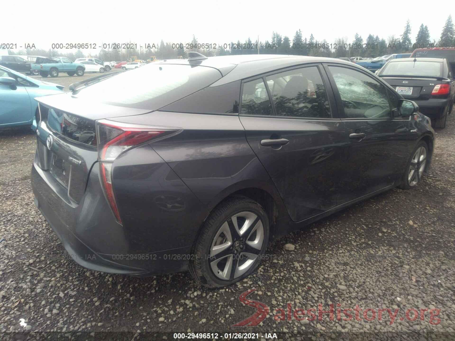 JTDKARFUXG3014968 2016 TOYOTA PRIUS