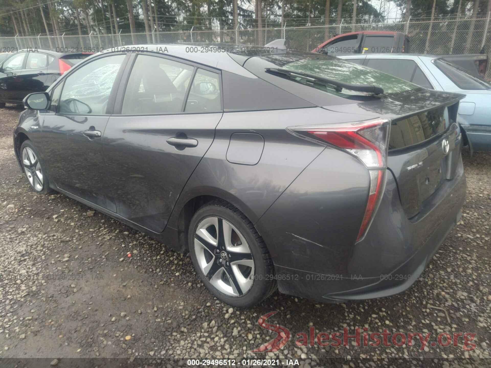 JTDKARFUXG3014968 2016 TOYOTA PRIUS