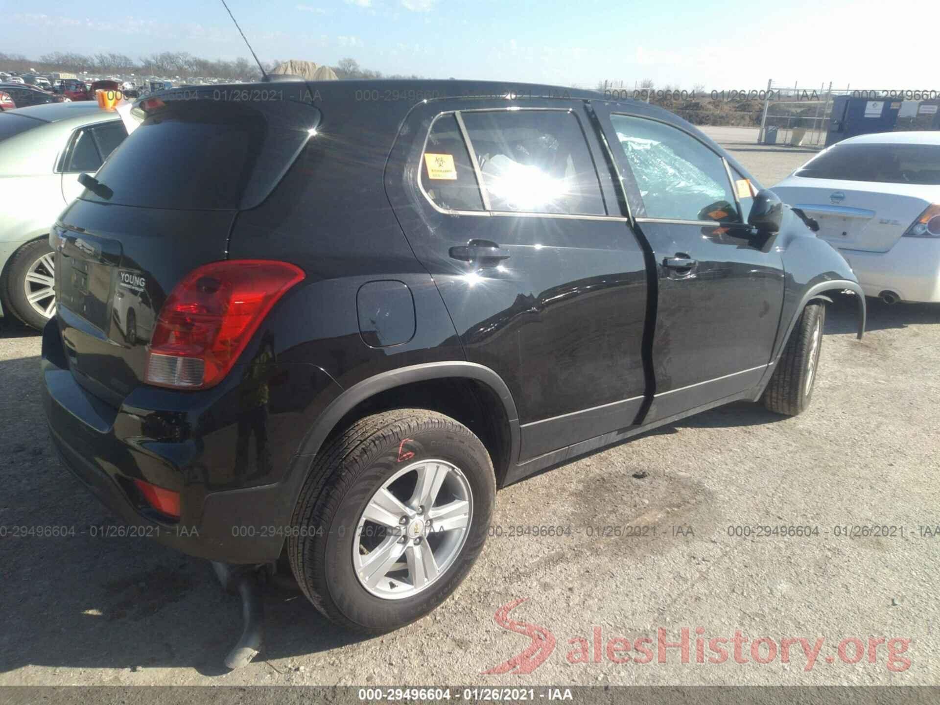 KL7CJKSB8LB041096 2020 CHEVROLET TRAX