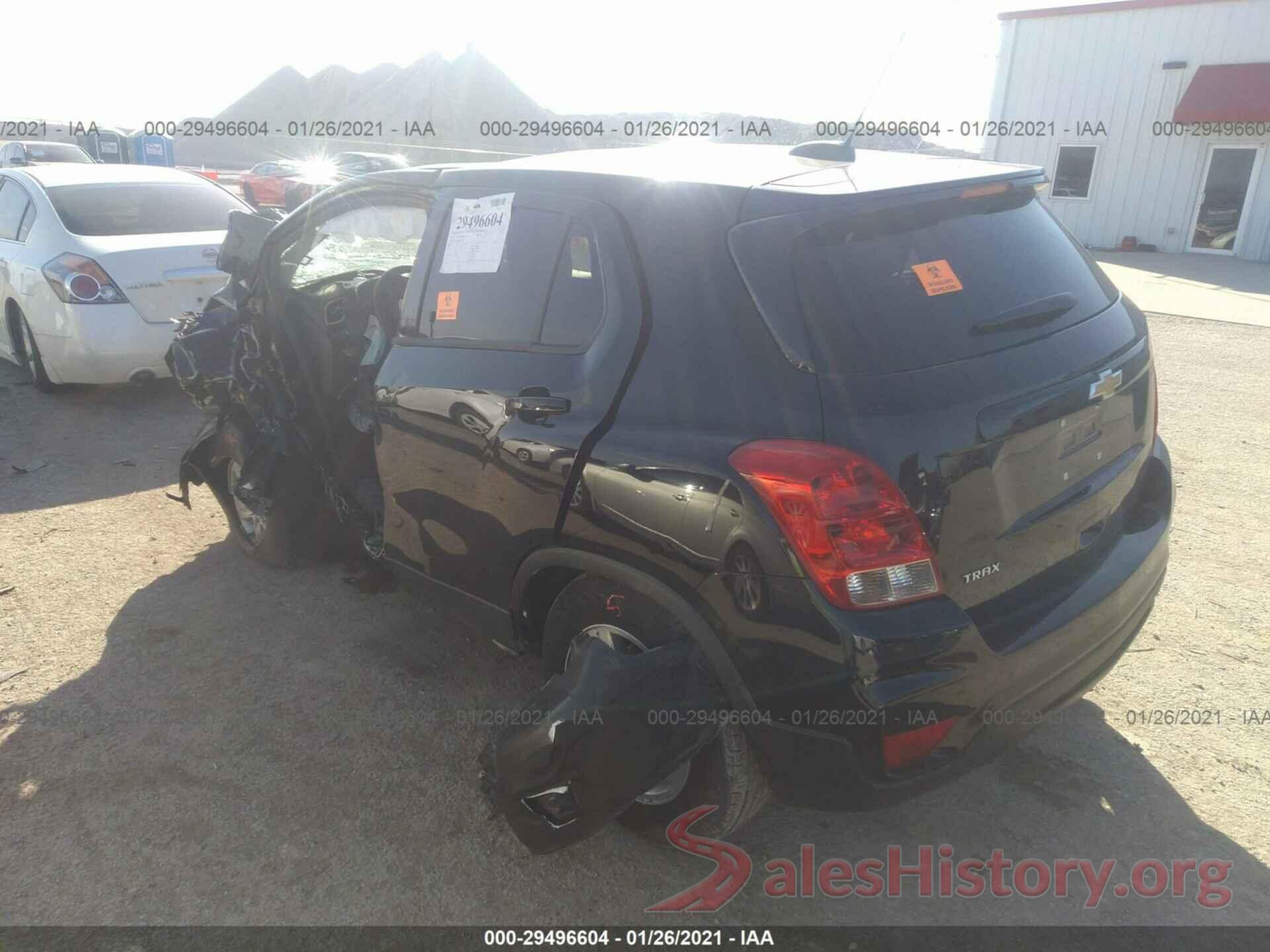 KL7CJKSB8LB041096 2020 CHEVROLET TRAX