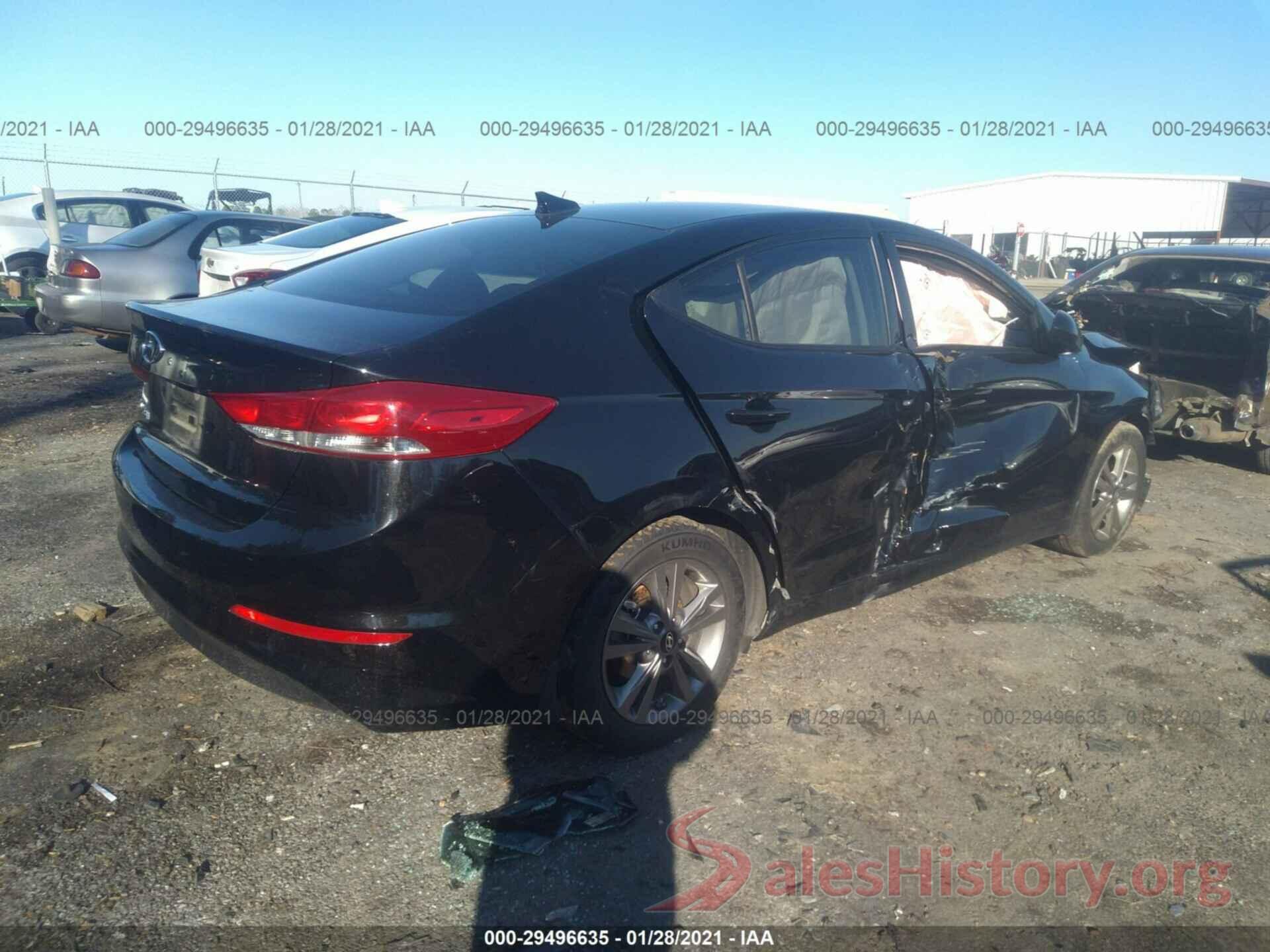 5NPD84LF6JH331459 2018 HYUNDAI ELANTRA