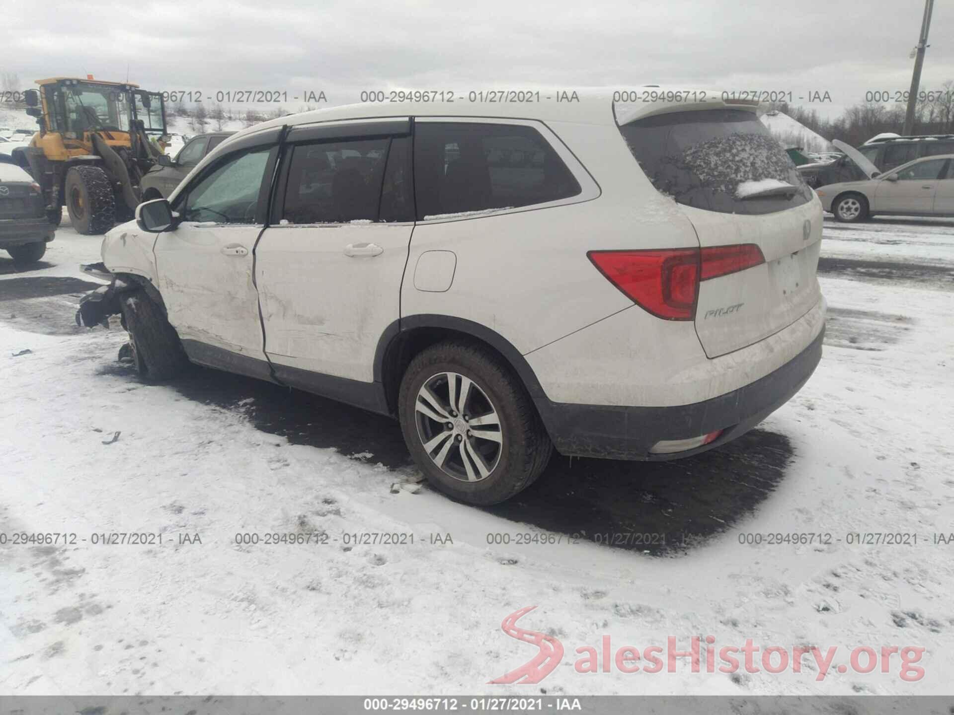 5FNYF6H52GB036837 2016 HONDA PILOT