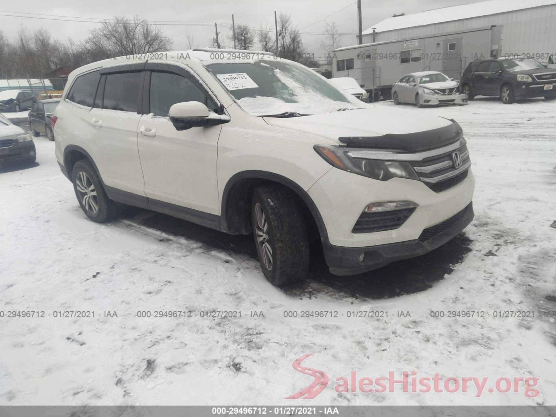 5FNYF6H52GB036837 2016 HONDA PILOT