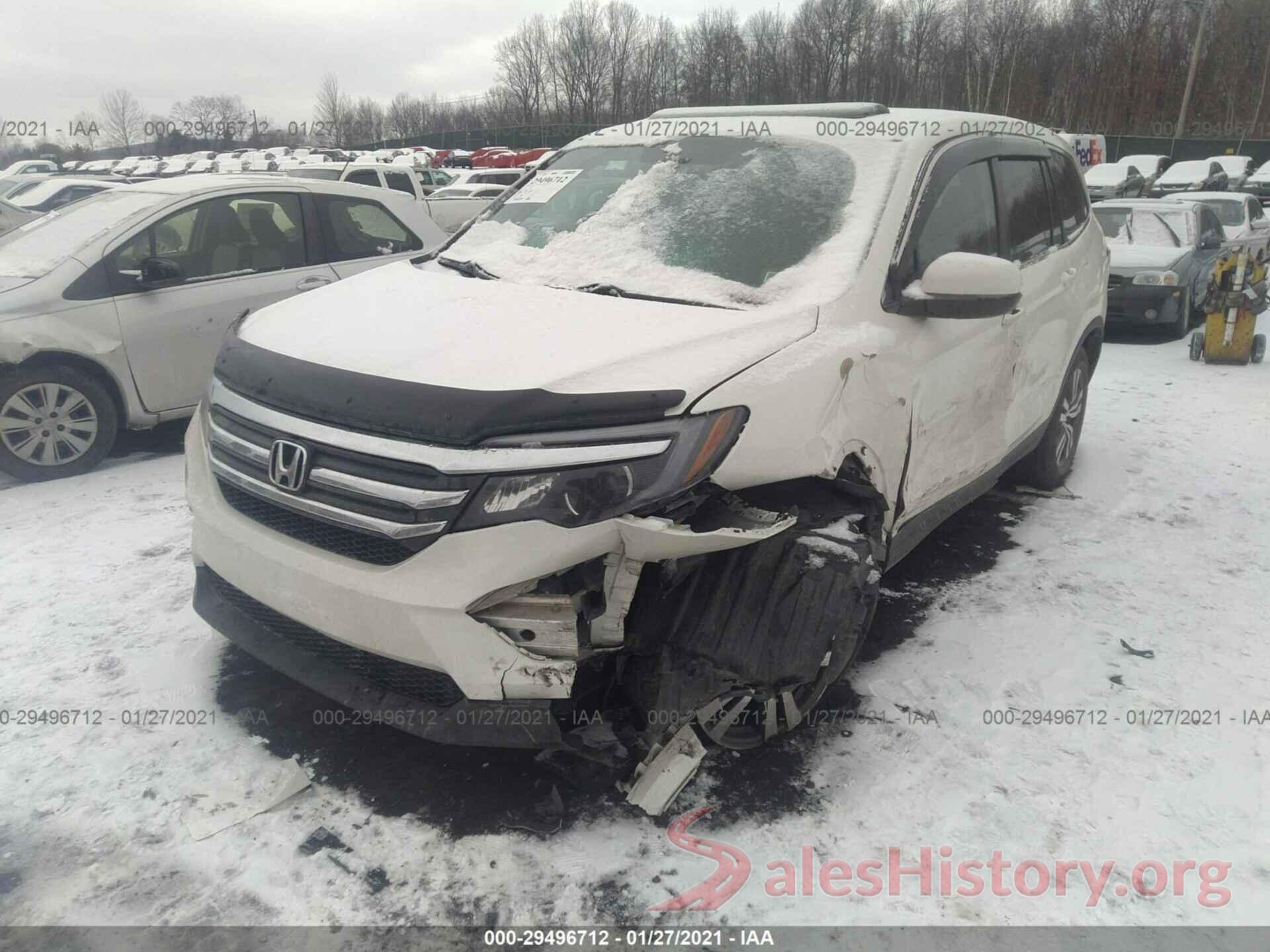 5FNYF6H52GB036837 2016 HONDA PILOT