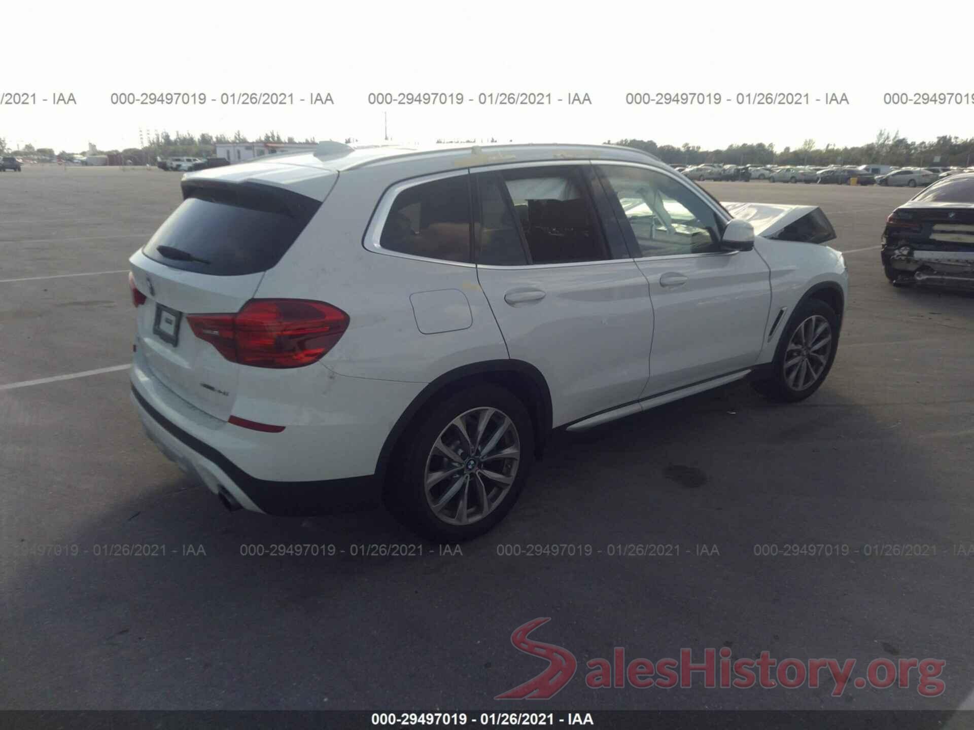 5UXTR7C55KLF29272 2019 BMW X3