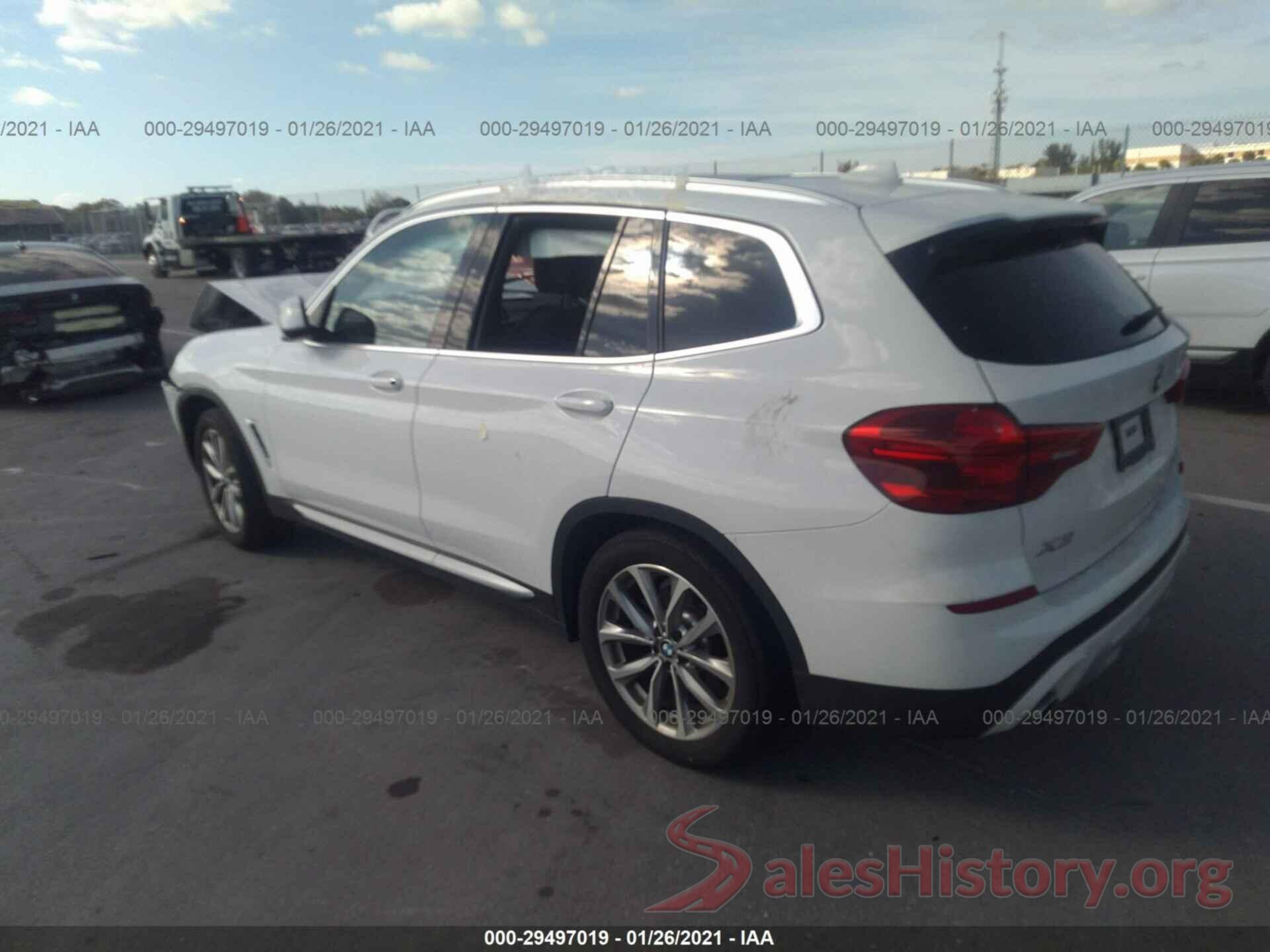 5UXTR7C55KLF29272 2019 BMW X3