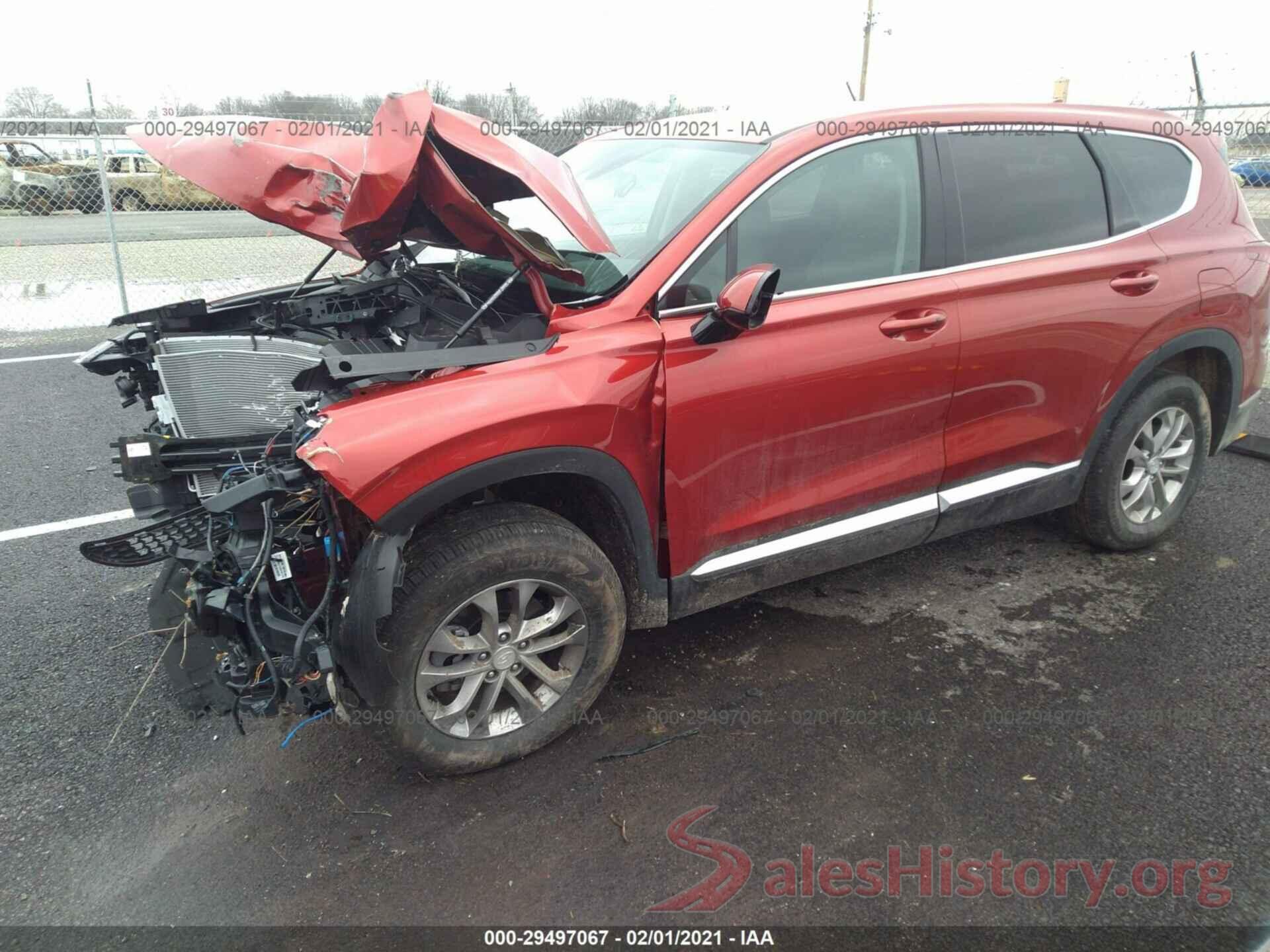 5NMS3CAD6LH235204 2020 HYUNDAI SANTA FE