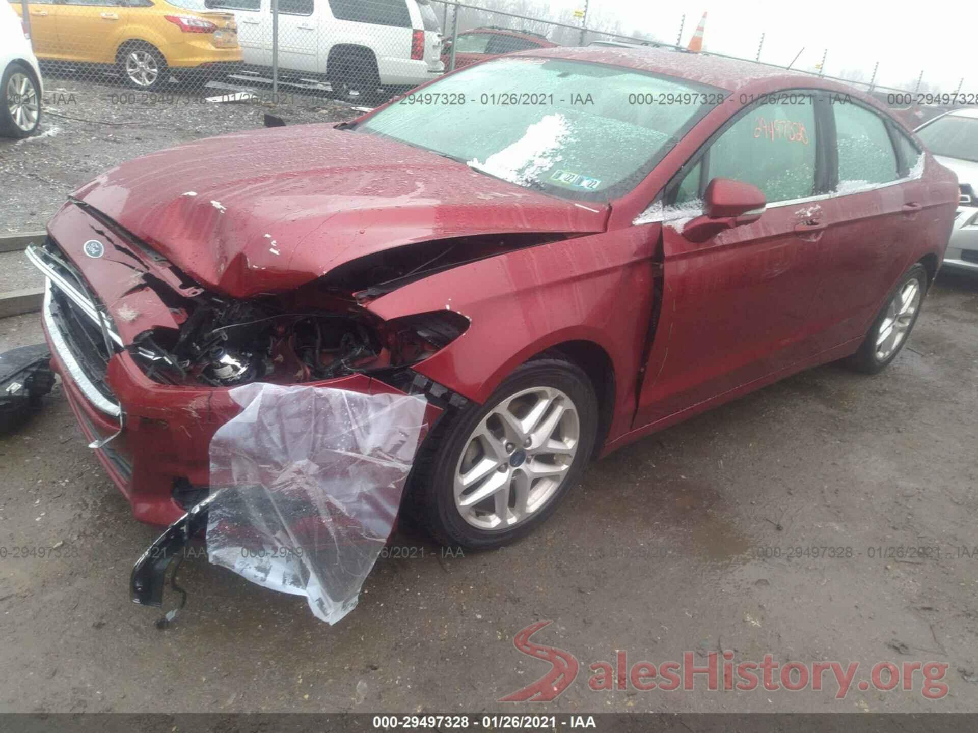 3FA6P0H7XGR273177 2016 FORD FUSION