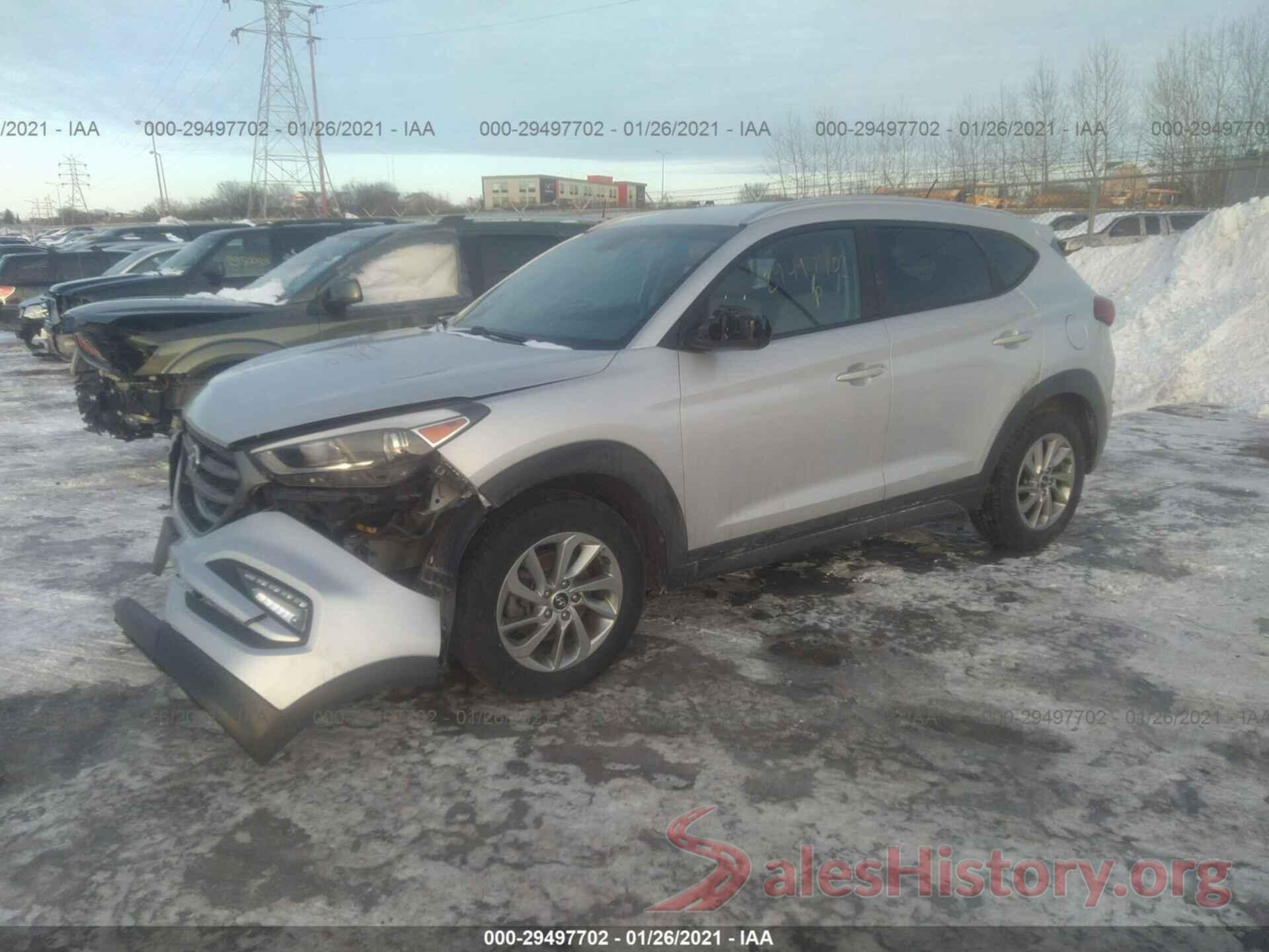 KM8J3CA44GU122664 2016 HYUNDAI TUCSON