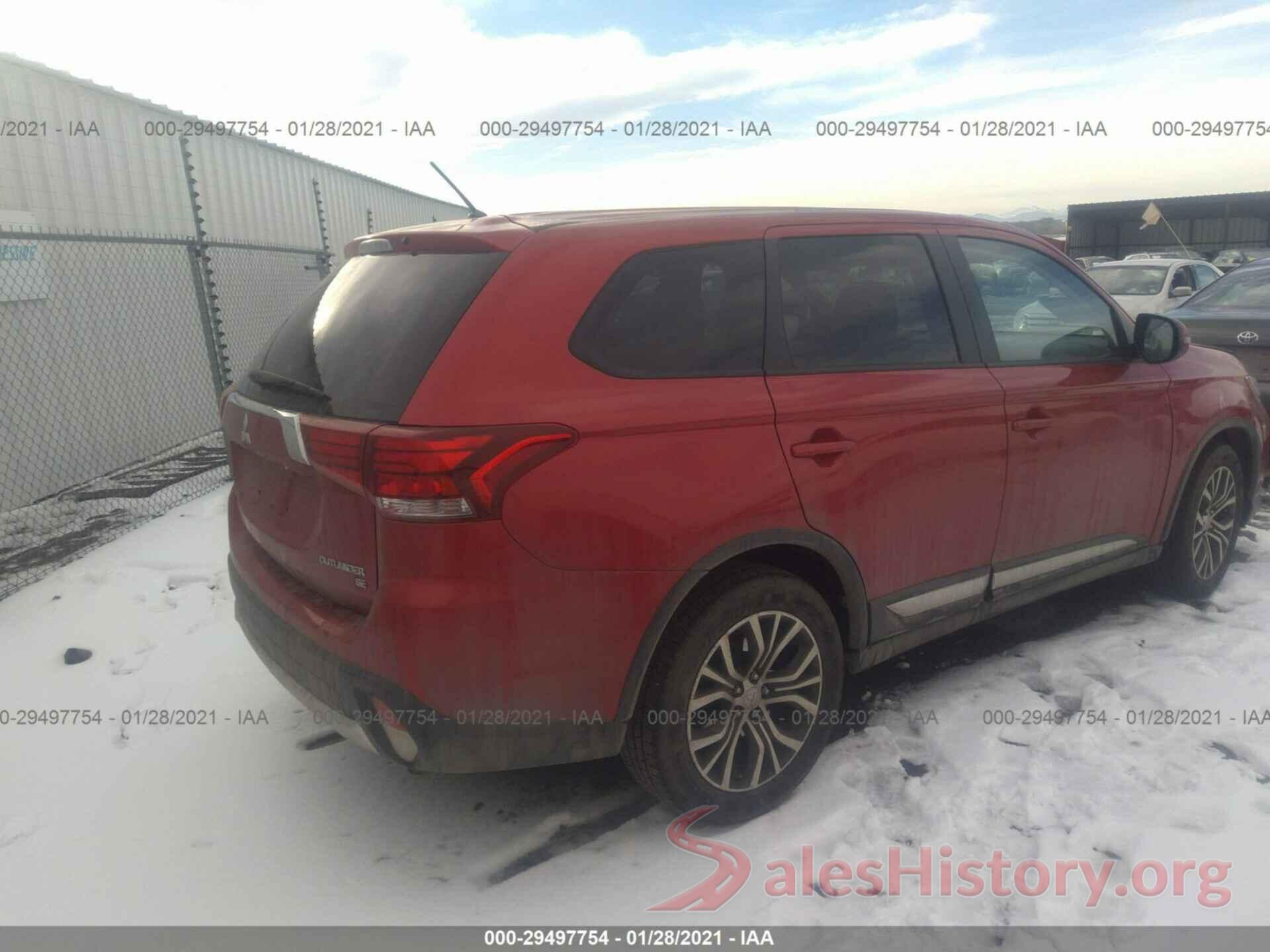 JA4AZ3A33GZ025561 2016 MITSUBISHI OUTLANDER