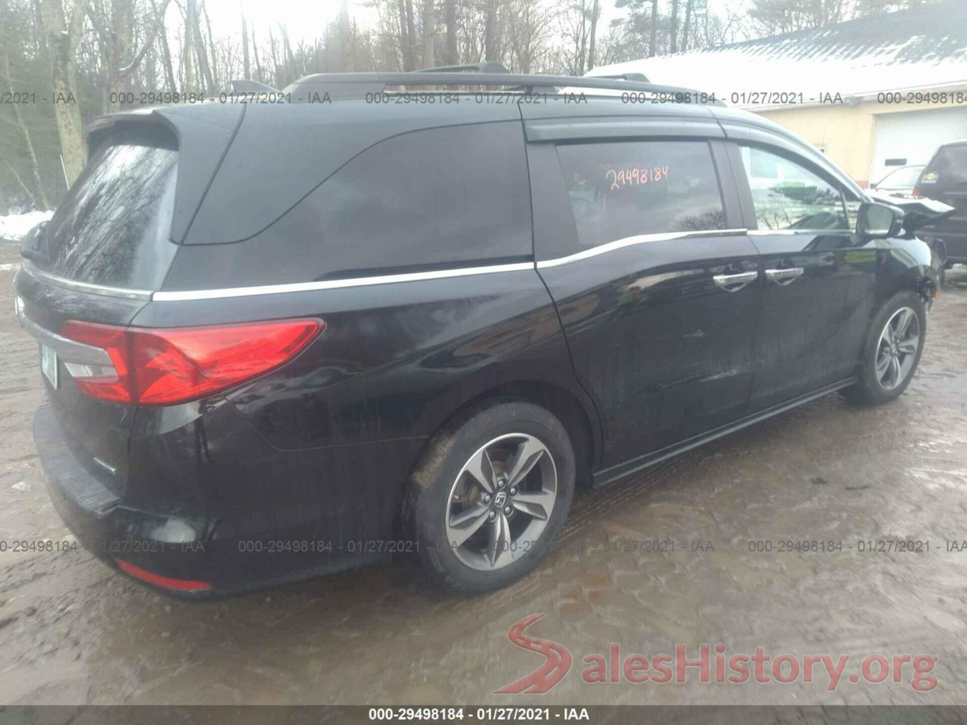 5FNRL6H80JB105412 2018 HONDA ODYSSEY