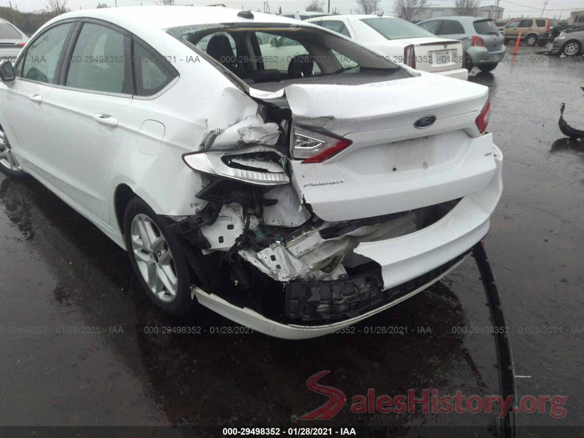 1FA6P0H7XG5132161 2016 FORD FUSION