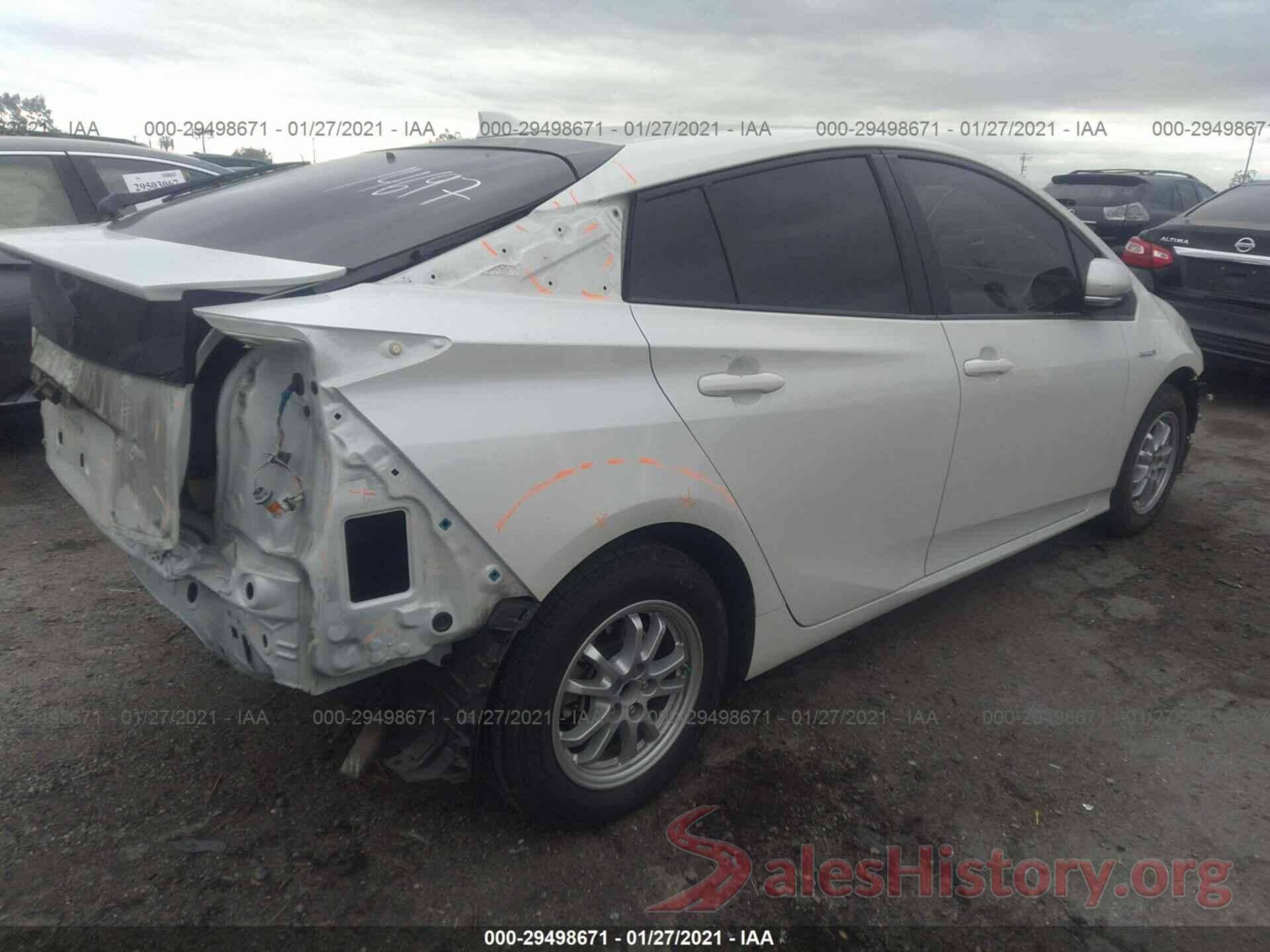 JTDKBRFU5G3513920 2016 TOYOTA PRIUS