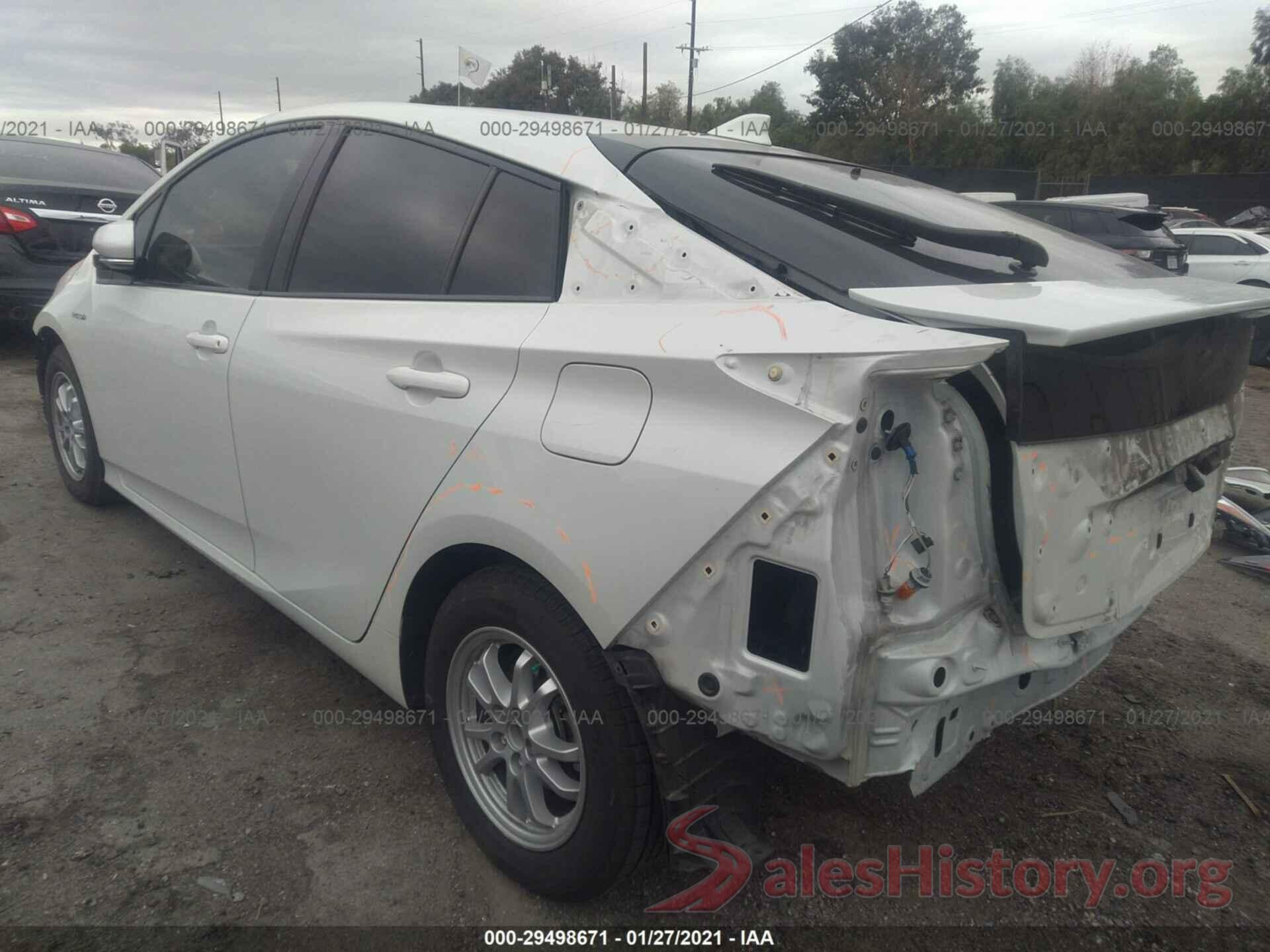 JTDKBRFU5G3513920 2016 TOYOTA PRIUS