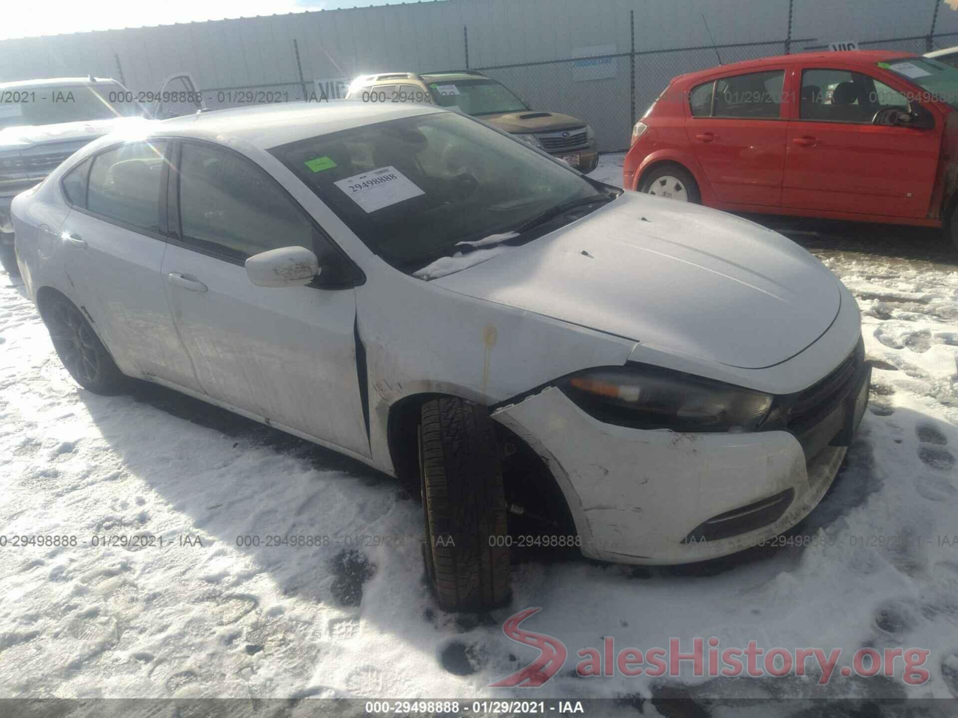 1C3CDFAA9GD540711 2016 DODGE DART