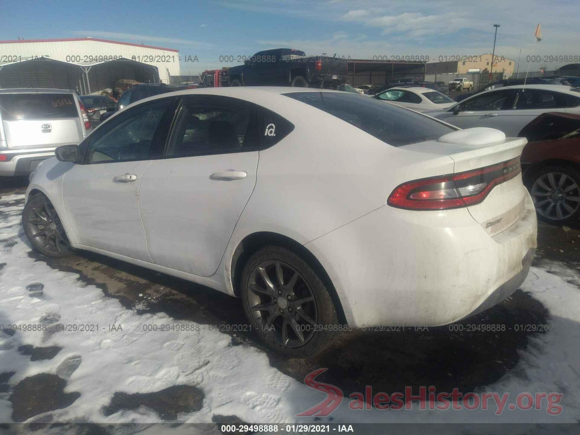 1C3CDFAA9GD540711 2016 DODGE DART