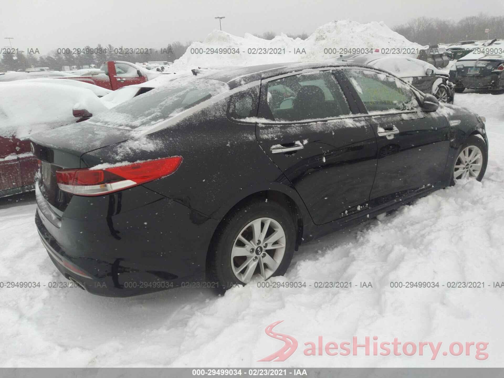 5XXGT4L33GG043937 2016 KIA OPTIMA