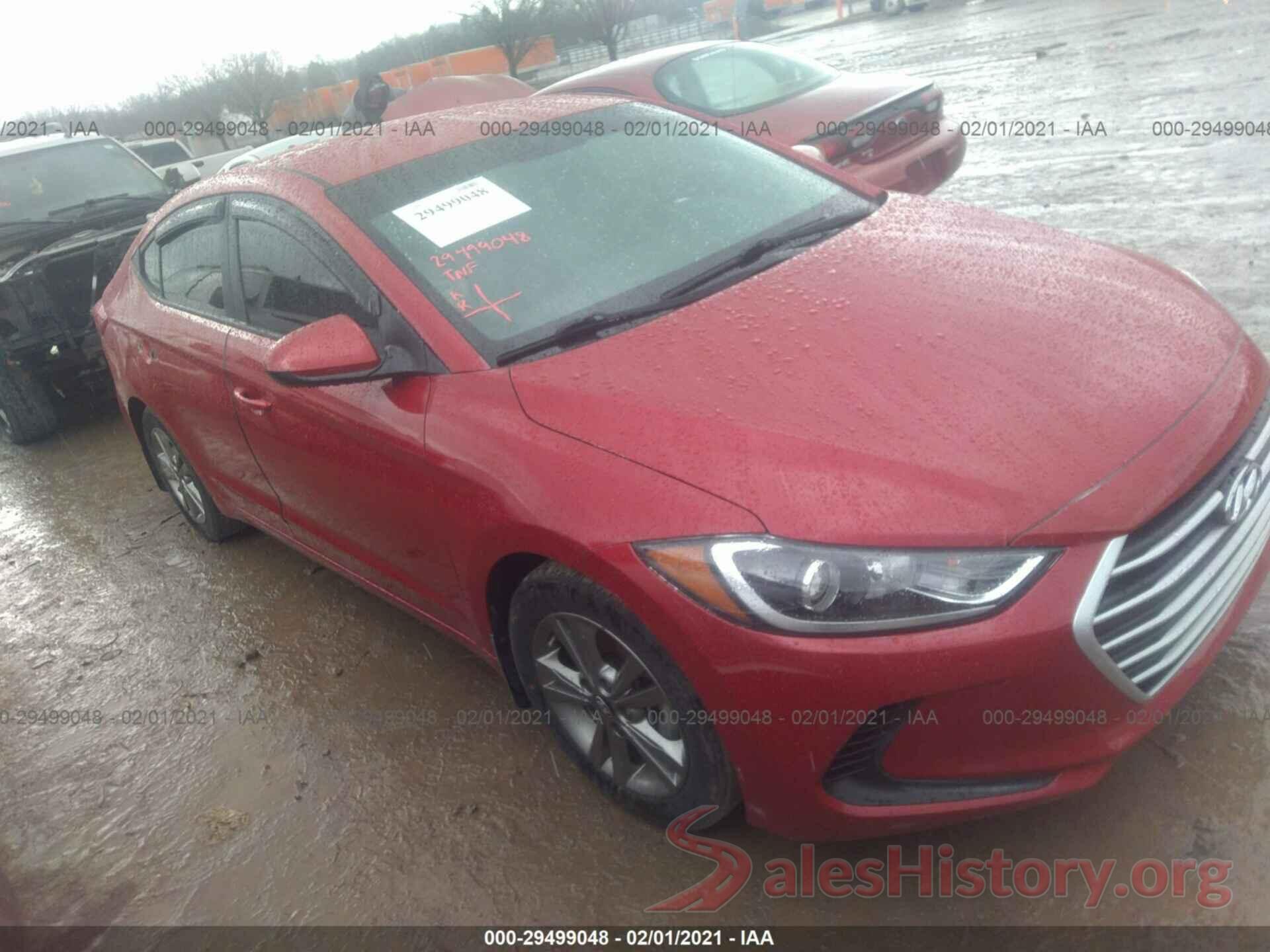 5NPD84LF4JH366985 2018 HYUNDAI ELANTRA