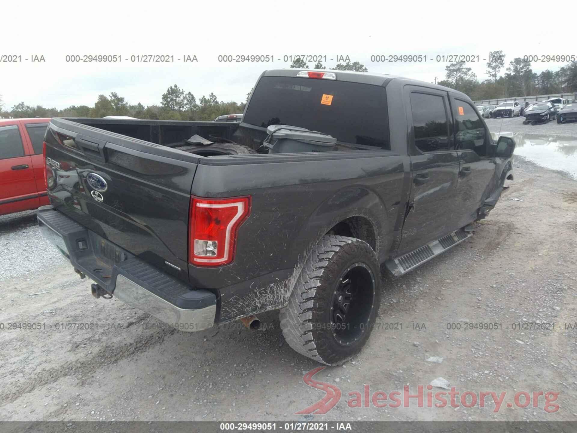 1FTEW1EF1GFB54599 2016 FORD F-150