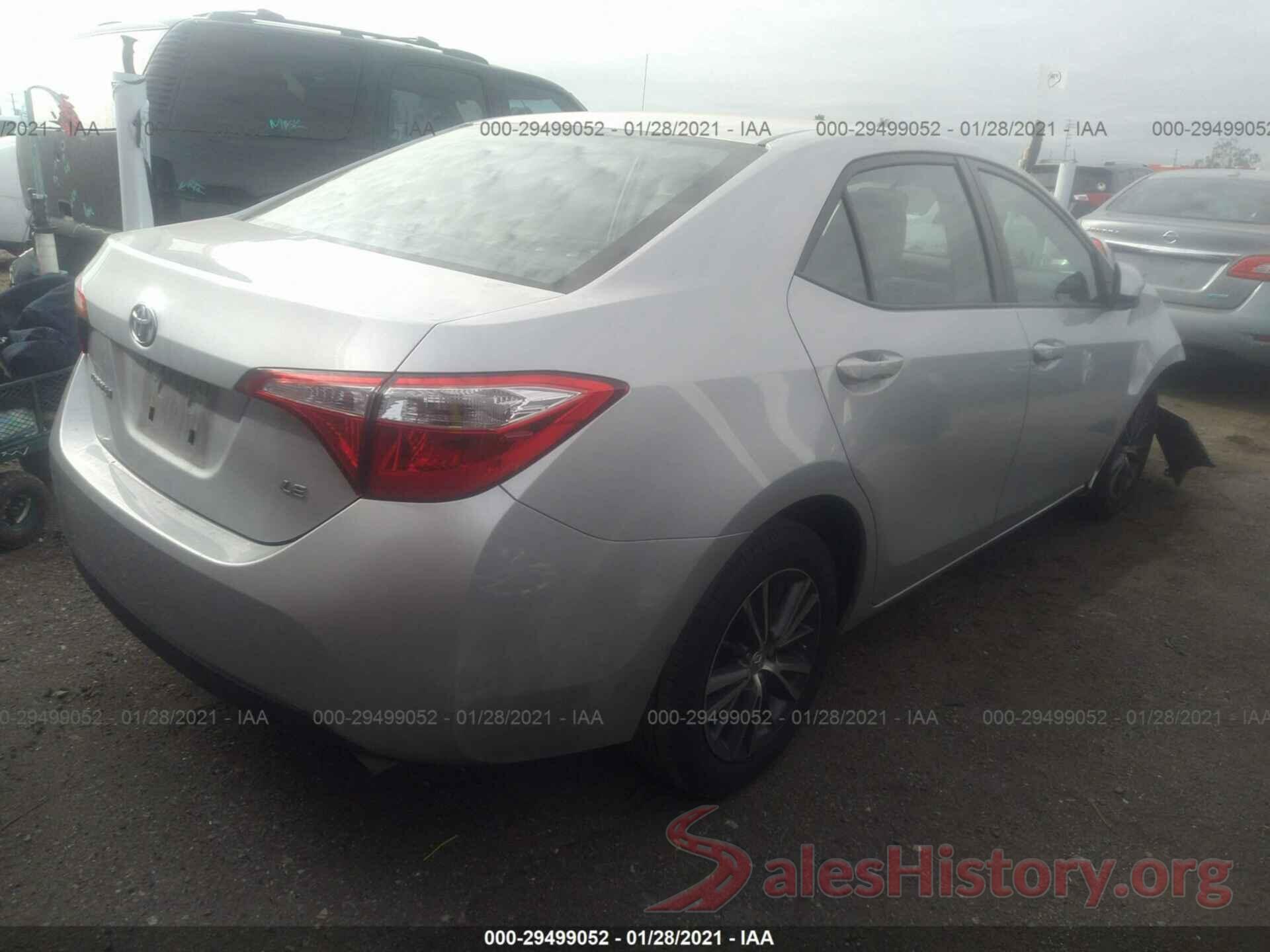 5YFBURHE7GP438516 2016 TOYOTA COROLLA