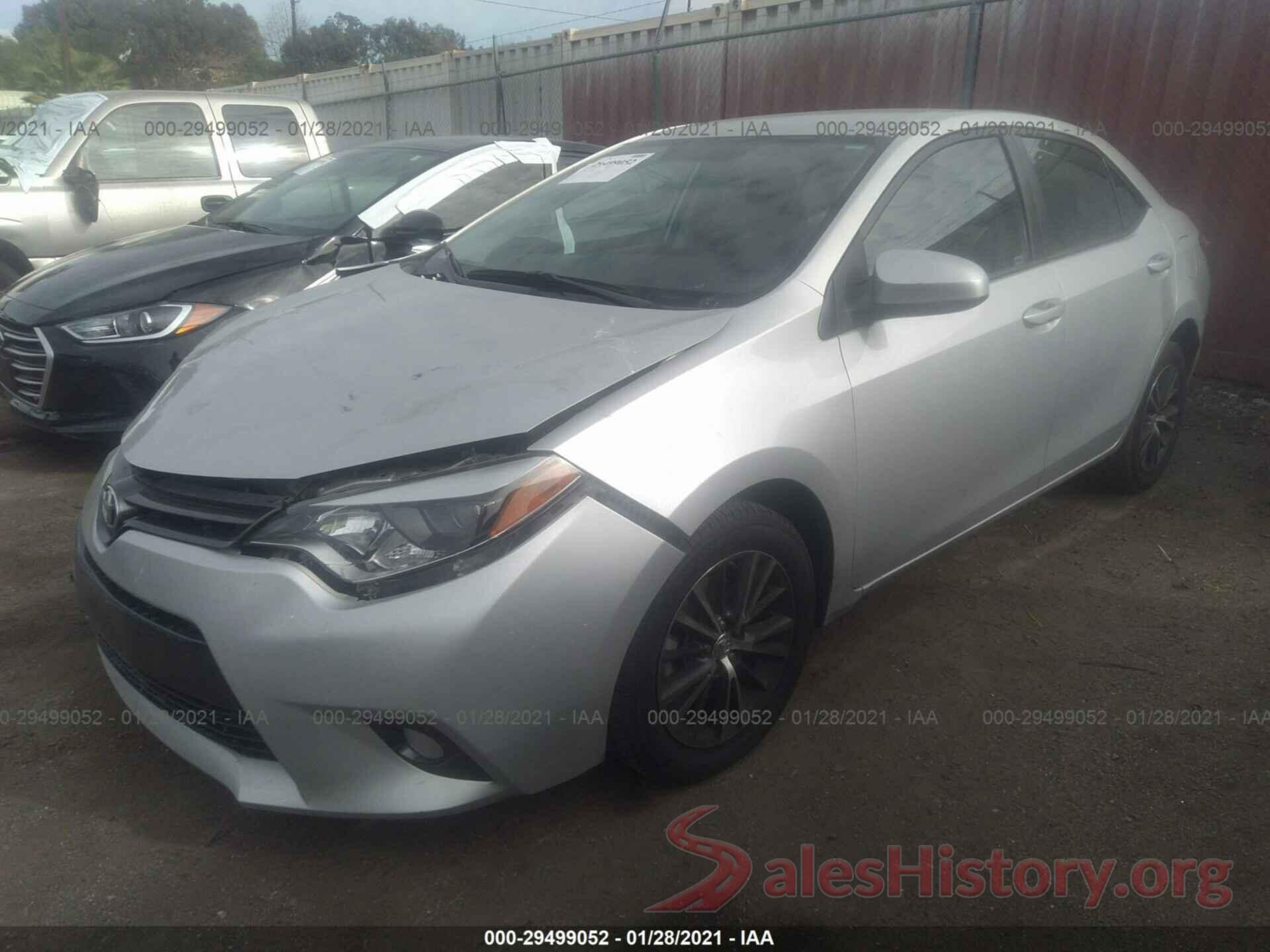 5YFBURHE7GP438516 2016 TOYOTA COROLLA