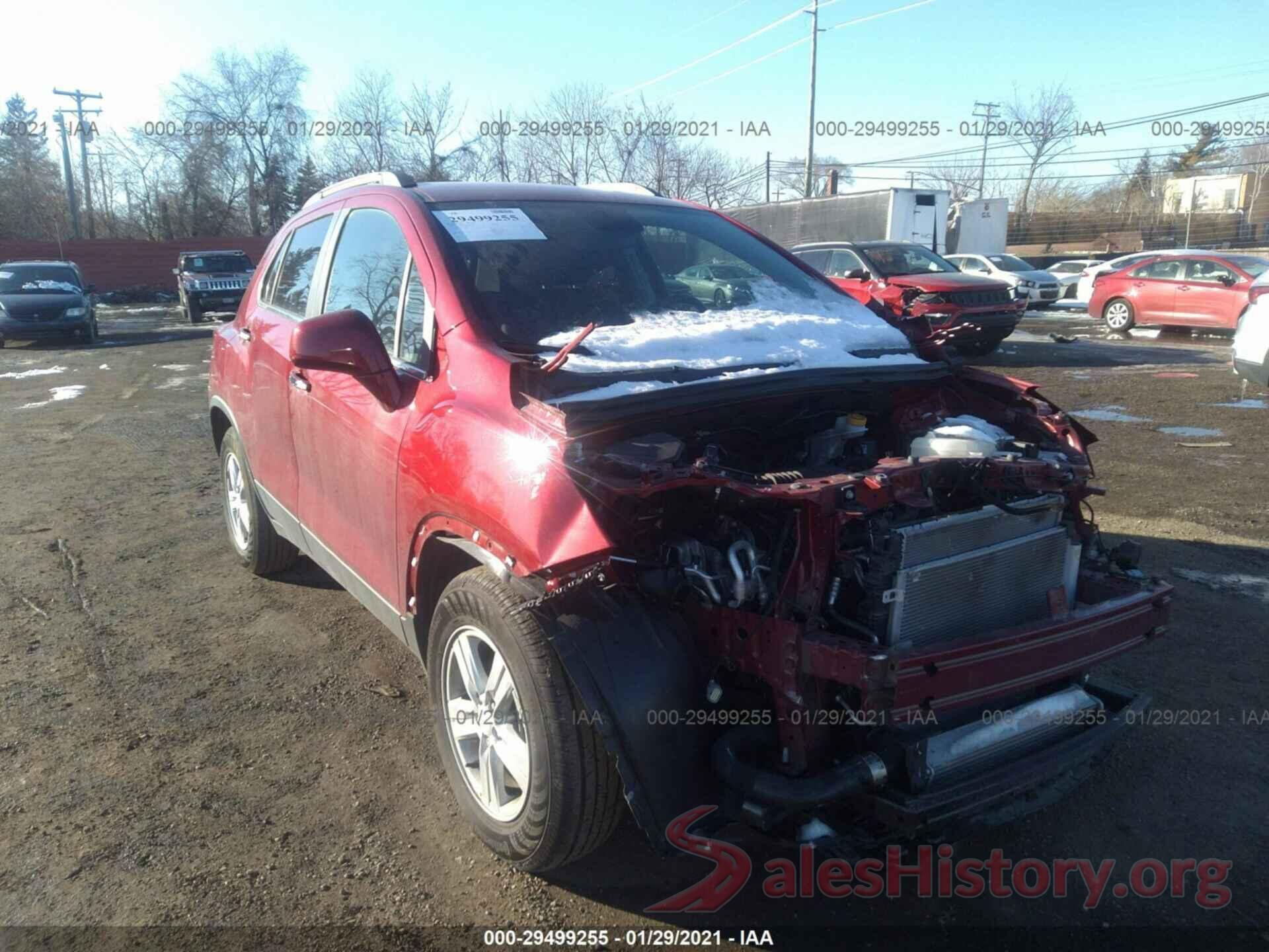 3GNCJLSB7KL331942 2019 CHEVROLET TRAX