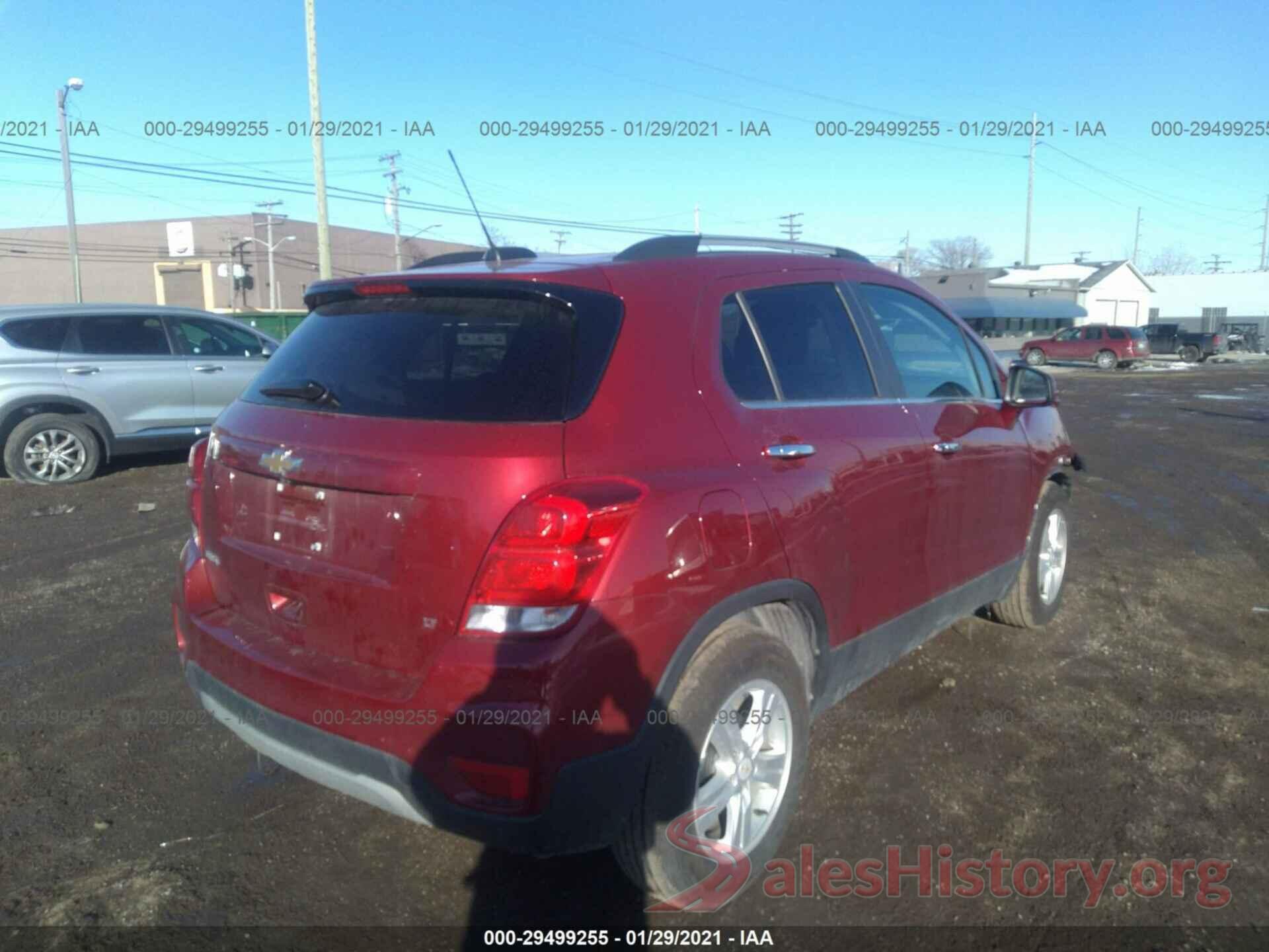 3GNCJLSB7KL331942 2019 CHEVROLET TRAX