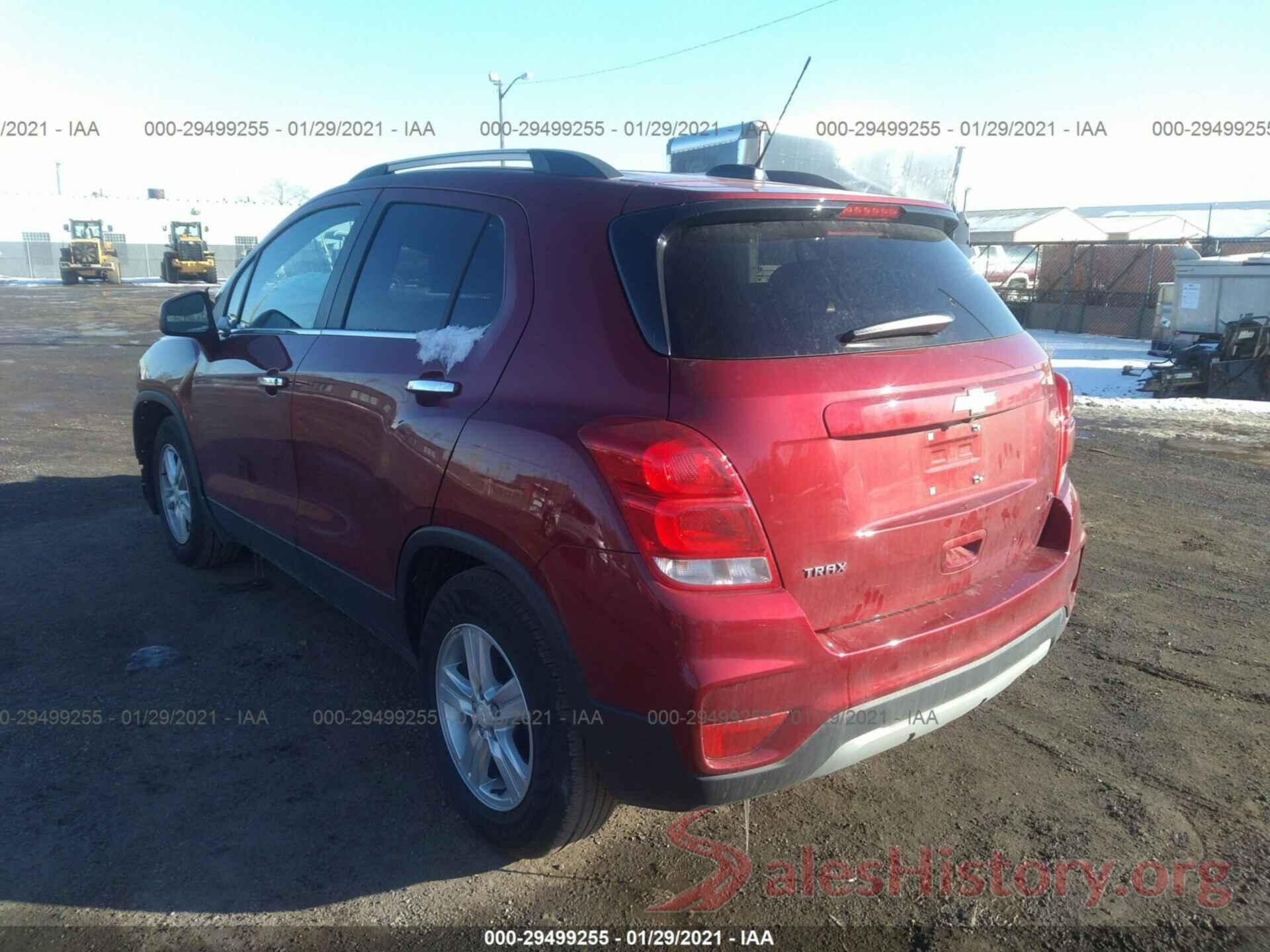 3GNCJLSB7KL331942 2019 CHEVROLET TRAX