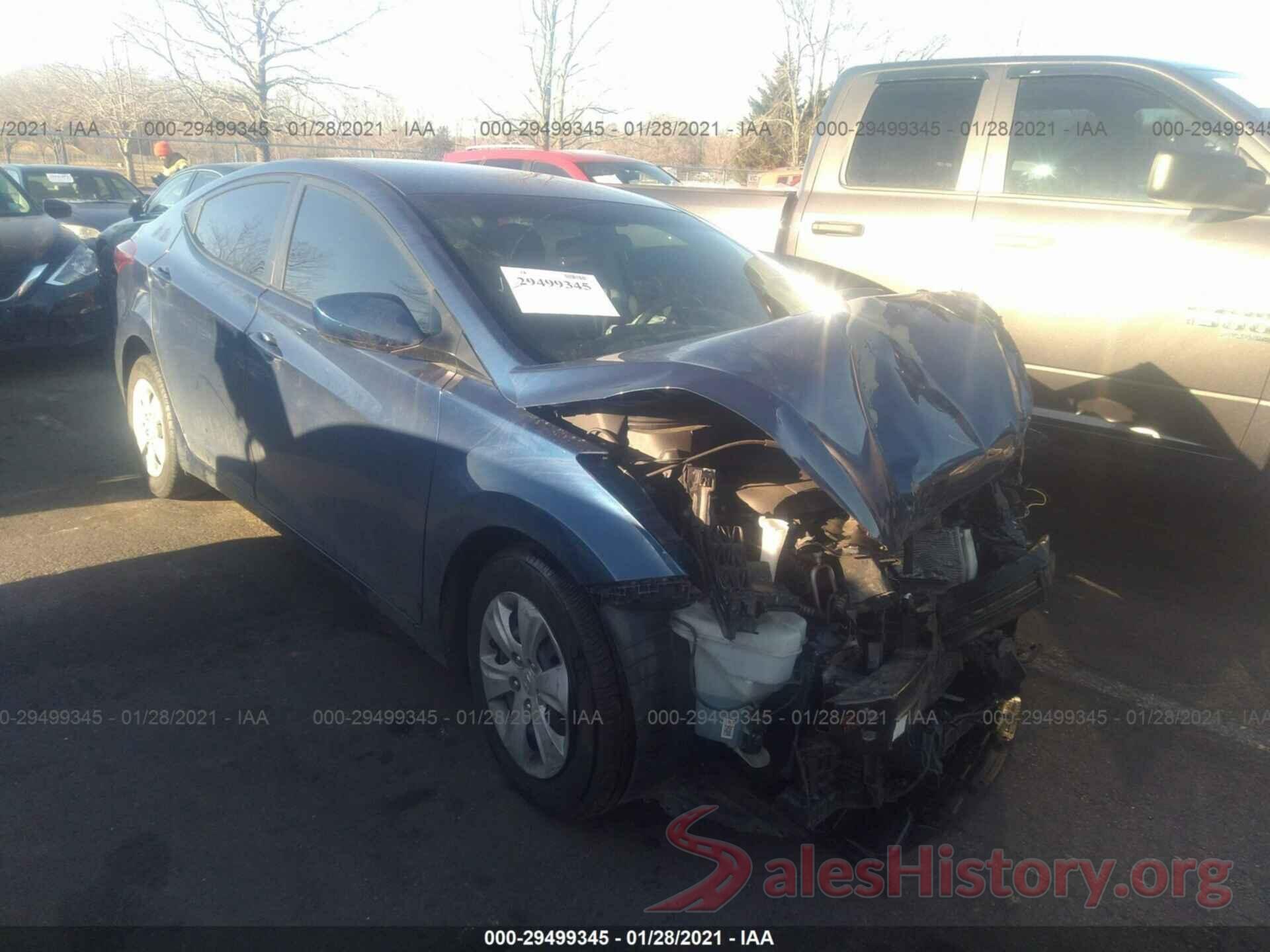 5NPDH4AEXGH726571 2016 HYUNDAI ELANTRA