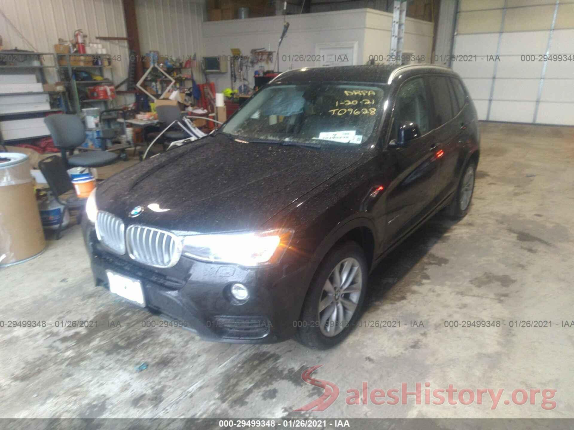 5UXWX9C56H0T09628 2017 BMW X3