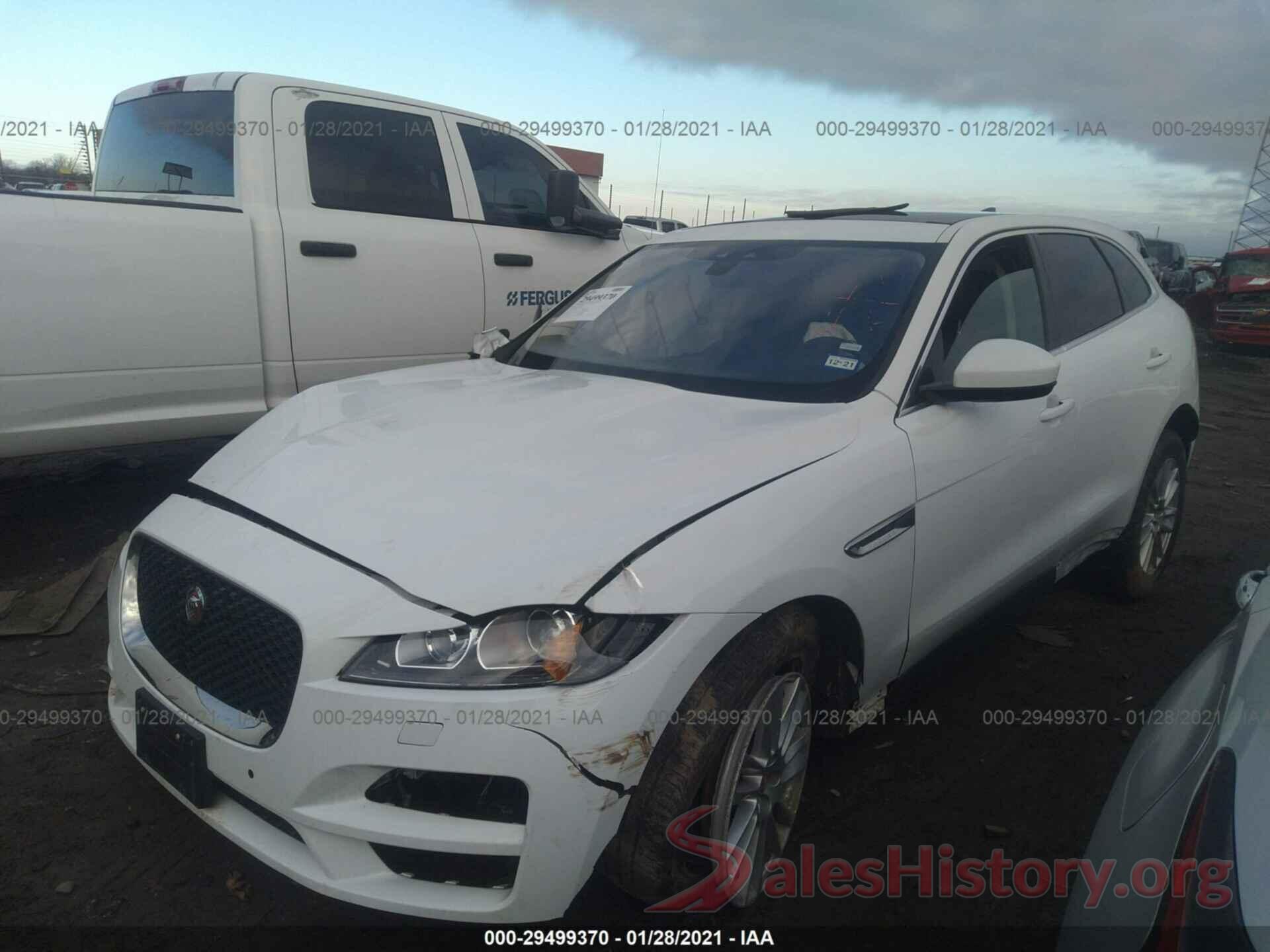 SADCK2GXXLA641021 2020 JAGUAR F-PACE