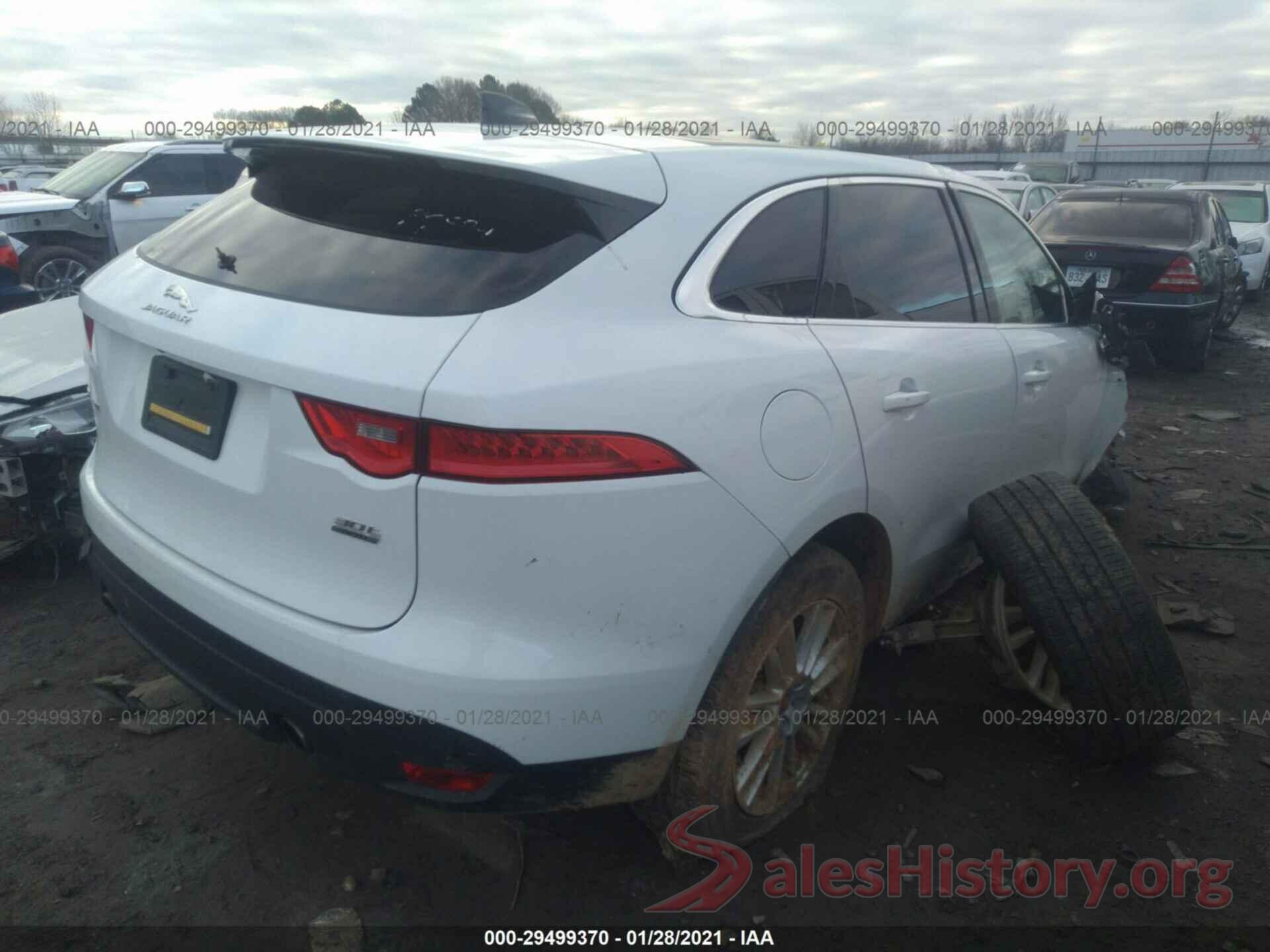 SADCK2GXXLA641021 2020 JAGUAR F-PACE