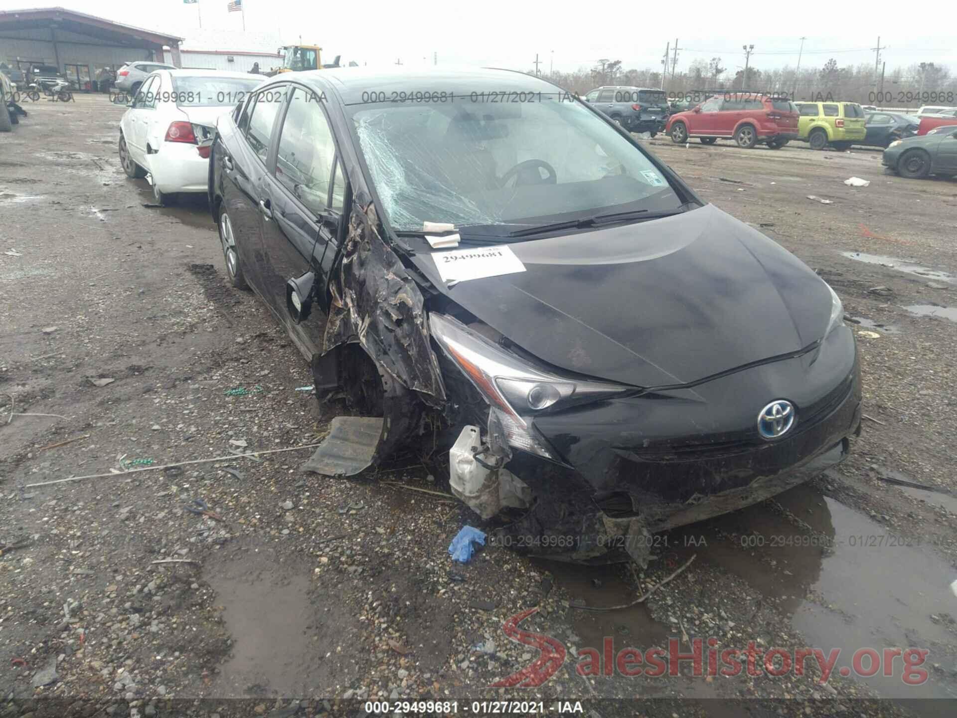 JTDKARFU7G3500489 2016 TOYOTA PRIUS