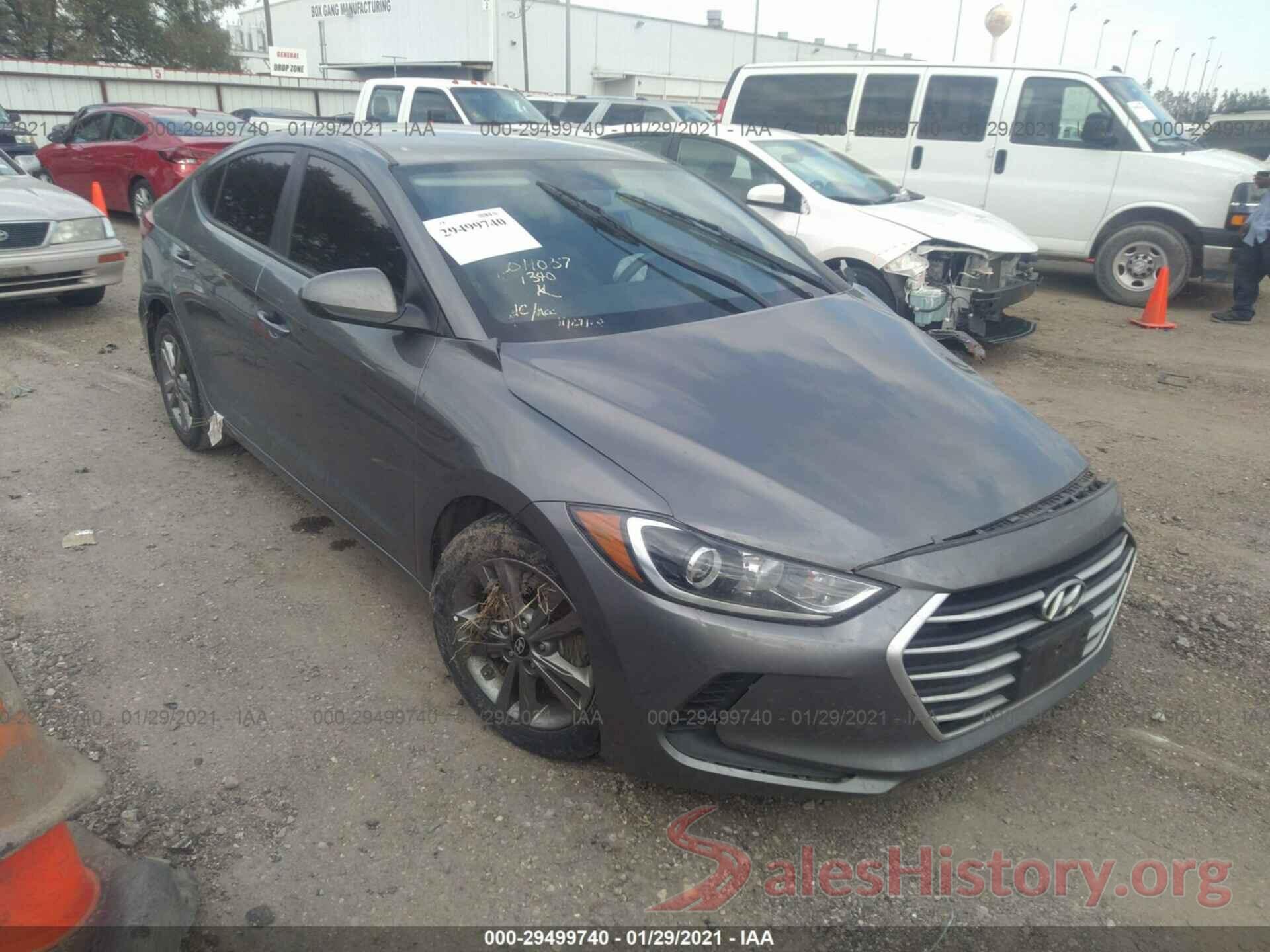 5NPD84LFXJH291340 2018 HYUNDAI ELANTRA