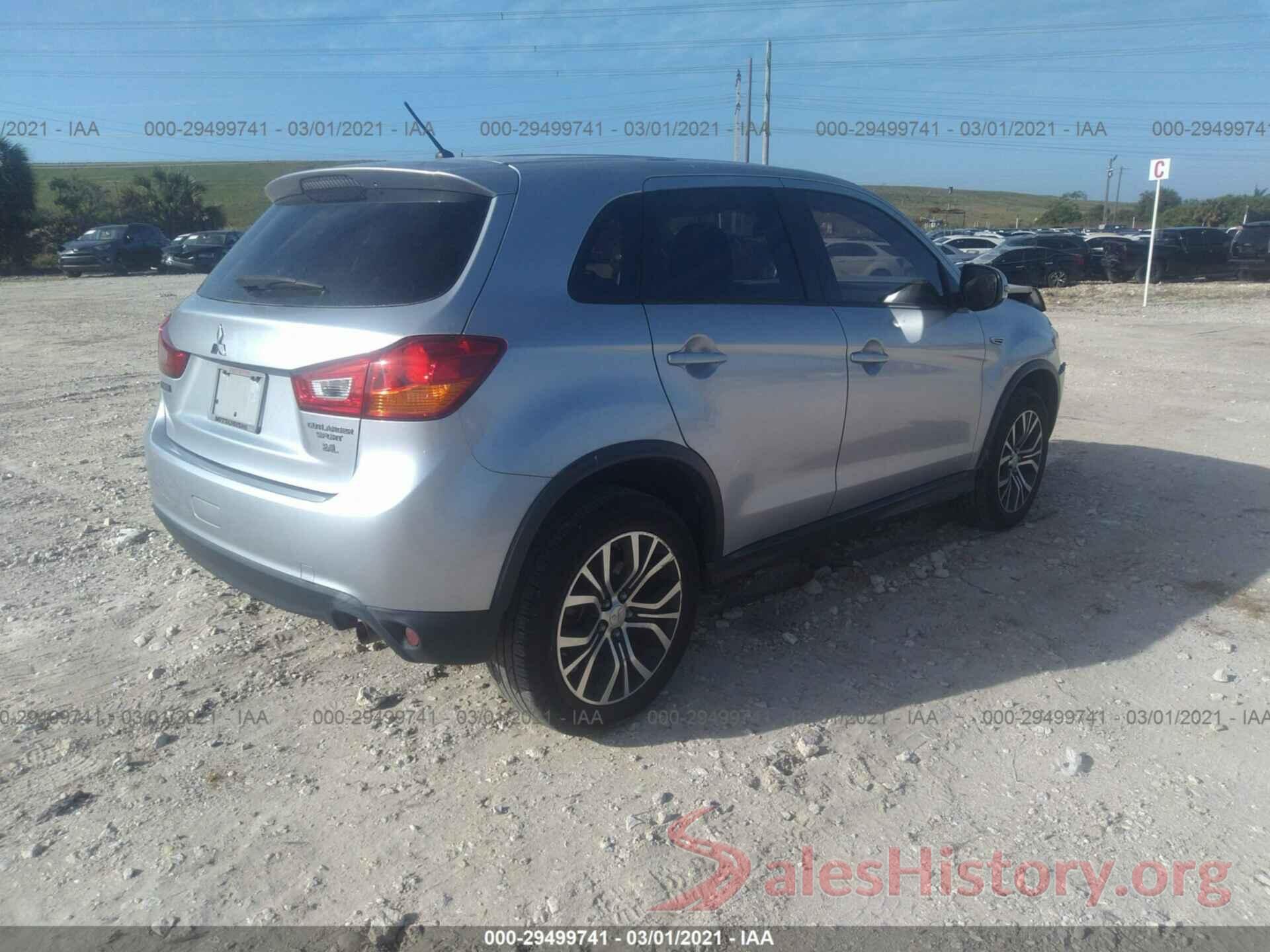 JA4AP3AW6GZ050776 2016 MITSUBISHI OUTLANDER SPORT