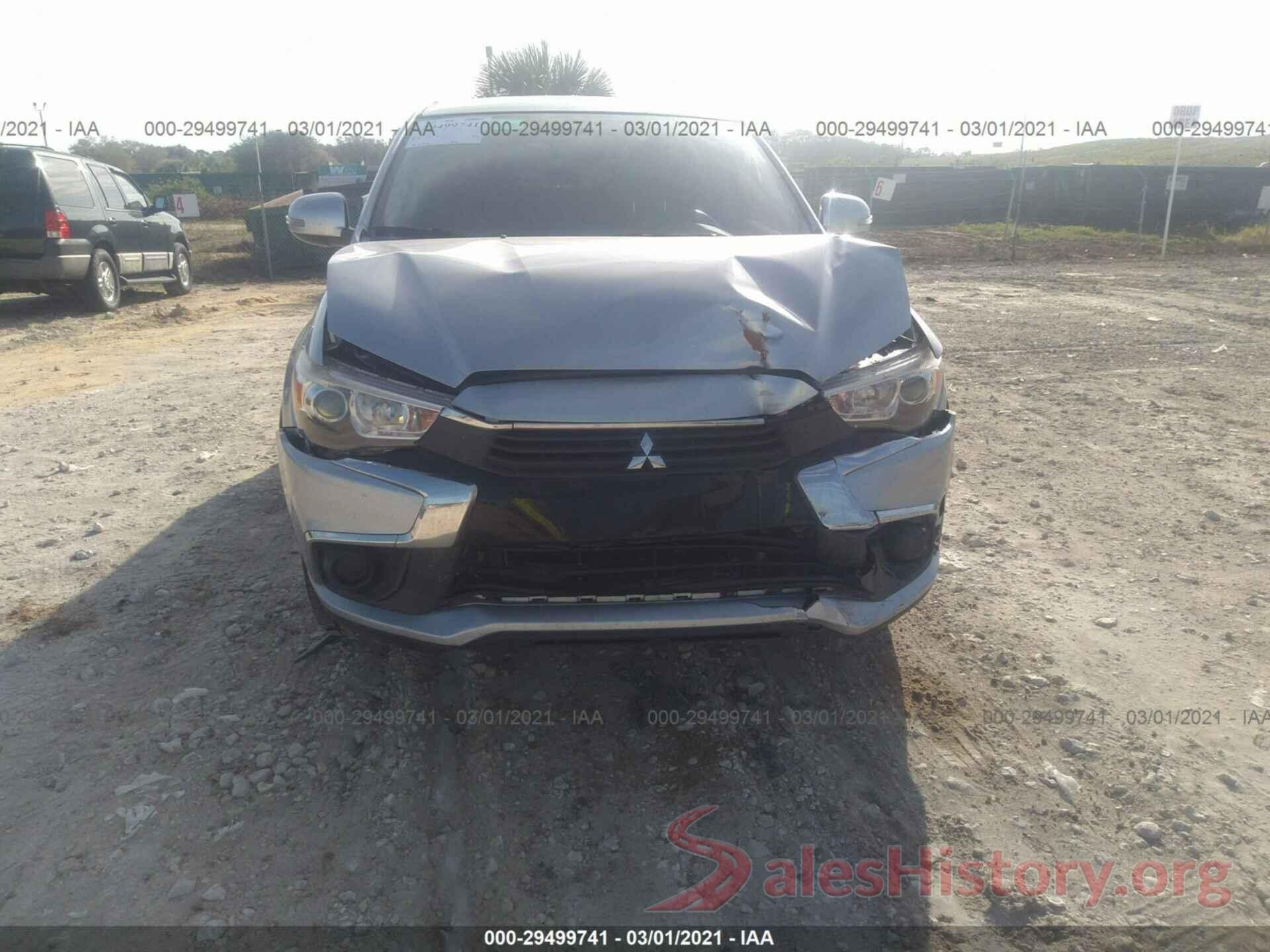 JA4AP3AW6GZ050776 2016 MITSUBISHI OUTLANDER SPORT