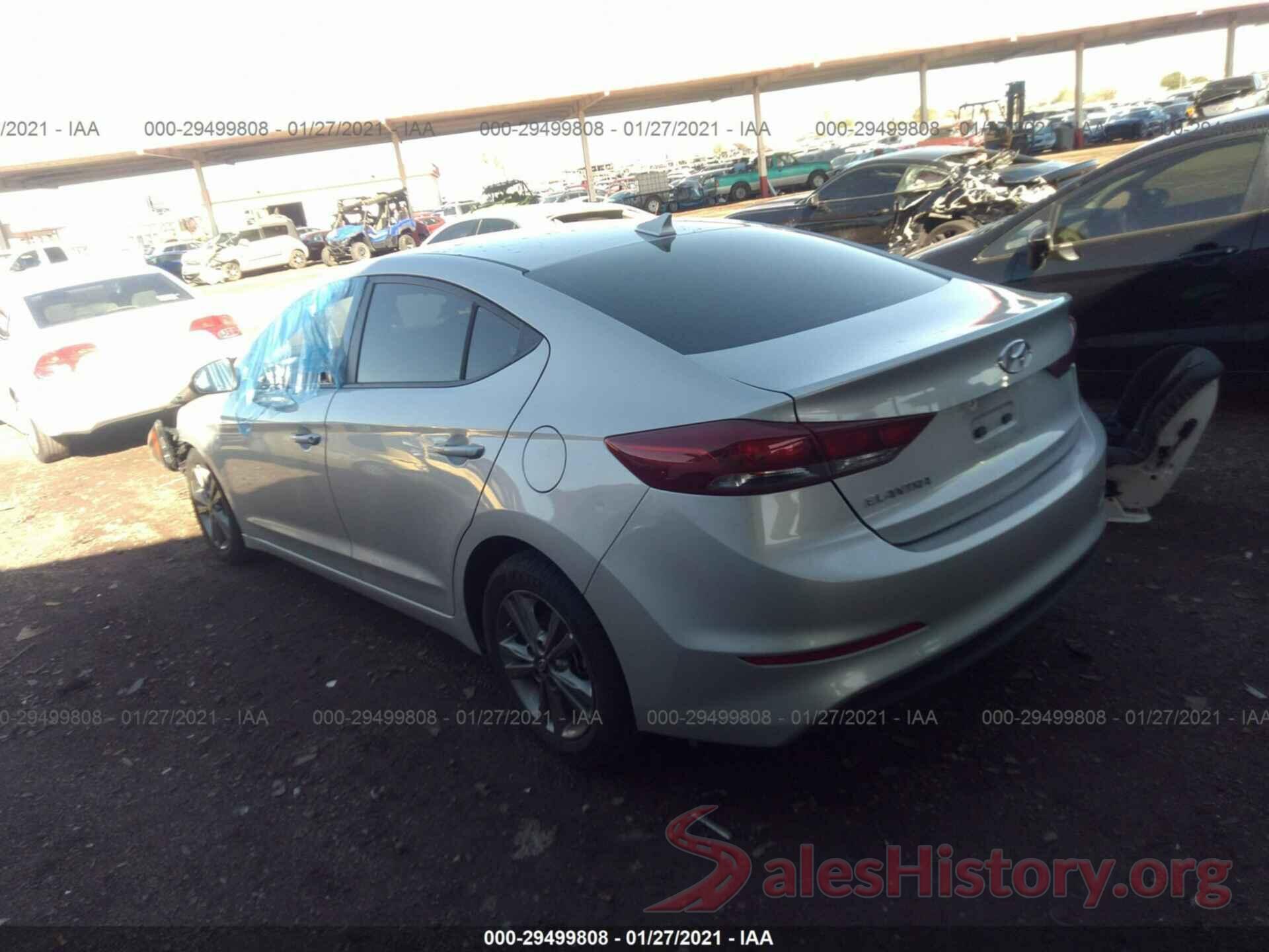 5NPD84LF7JH292347 2018 HYUNDAI ELANTRA