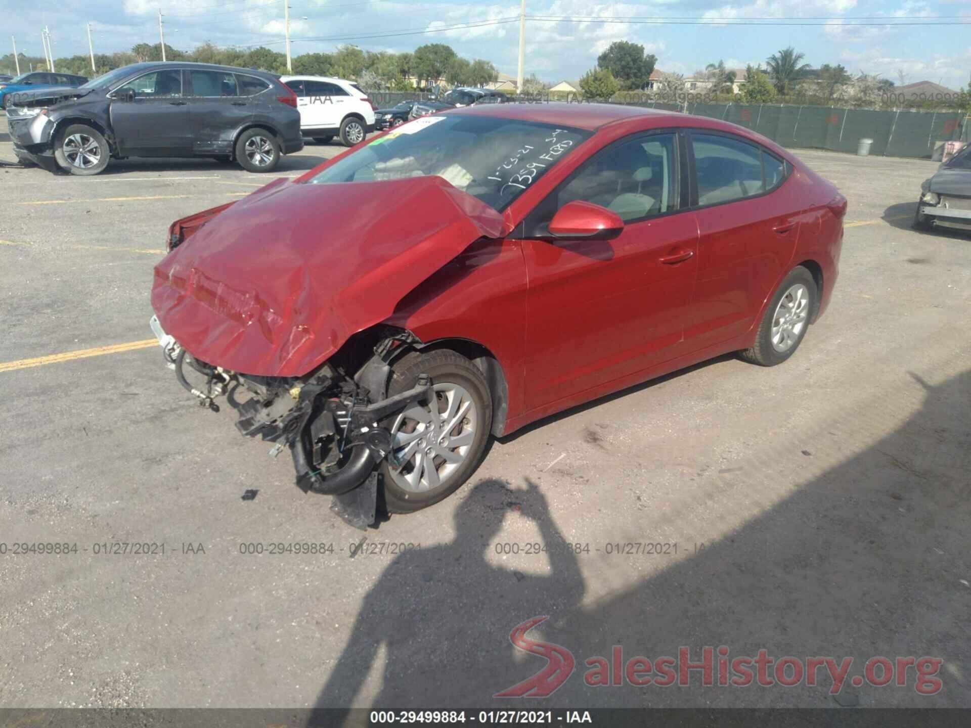 5NPD74LF6HH077359 2017 HYUNDAI ELANTRA