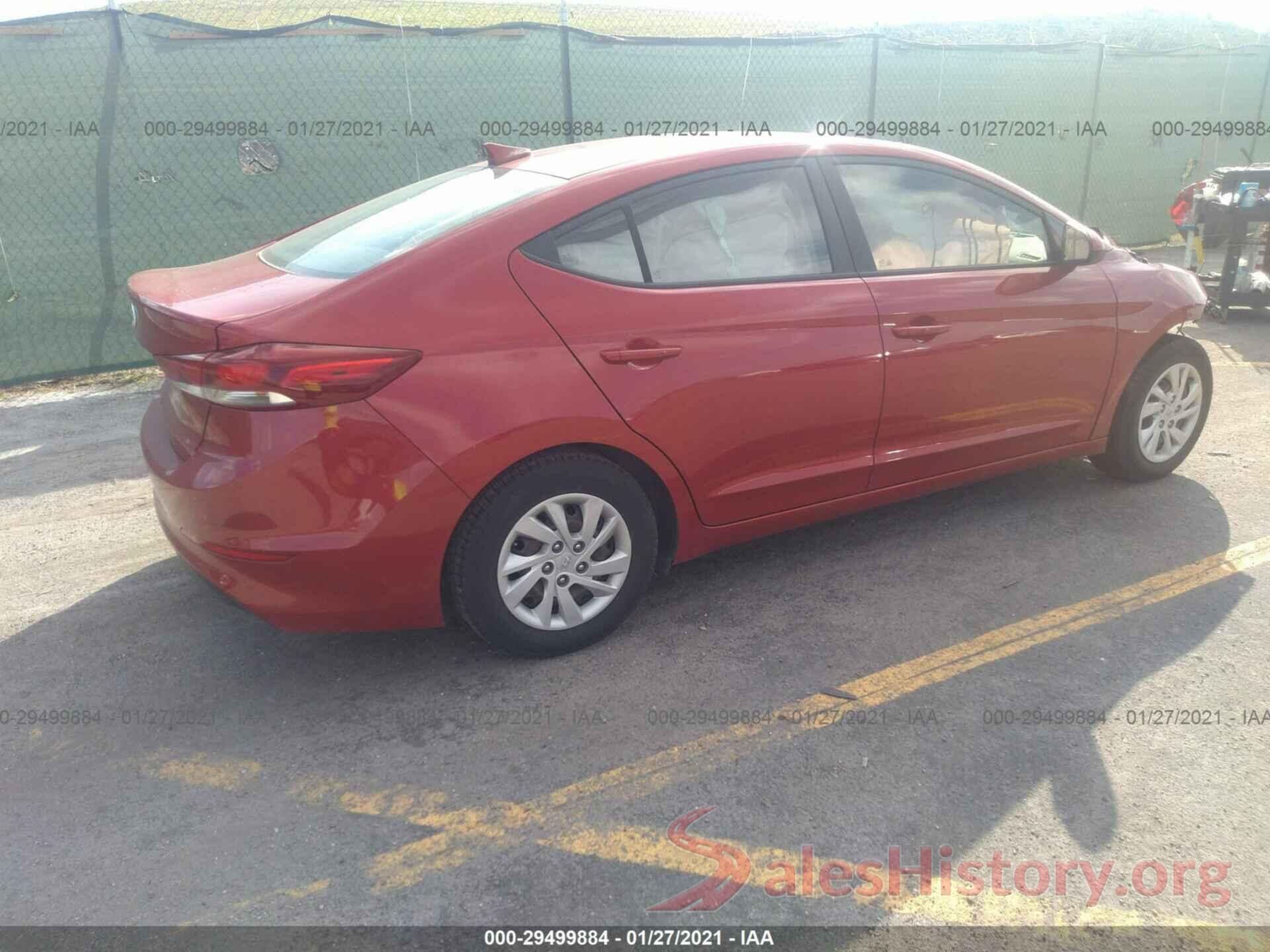 5NPD74LF6HH077359 2017 HYUNDAI ELANTRA