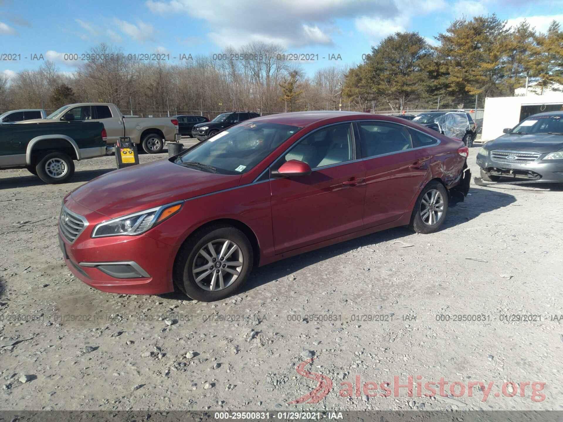 5NPE24AF4GH394898 2016 HYUNDAI SONATA