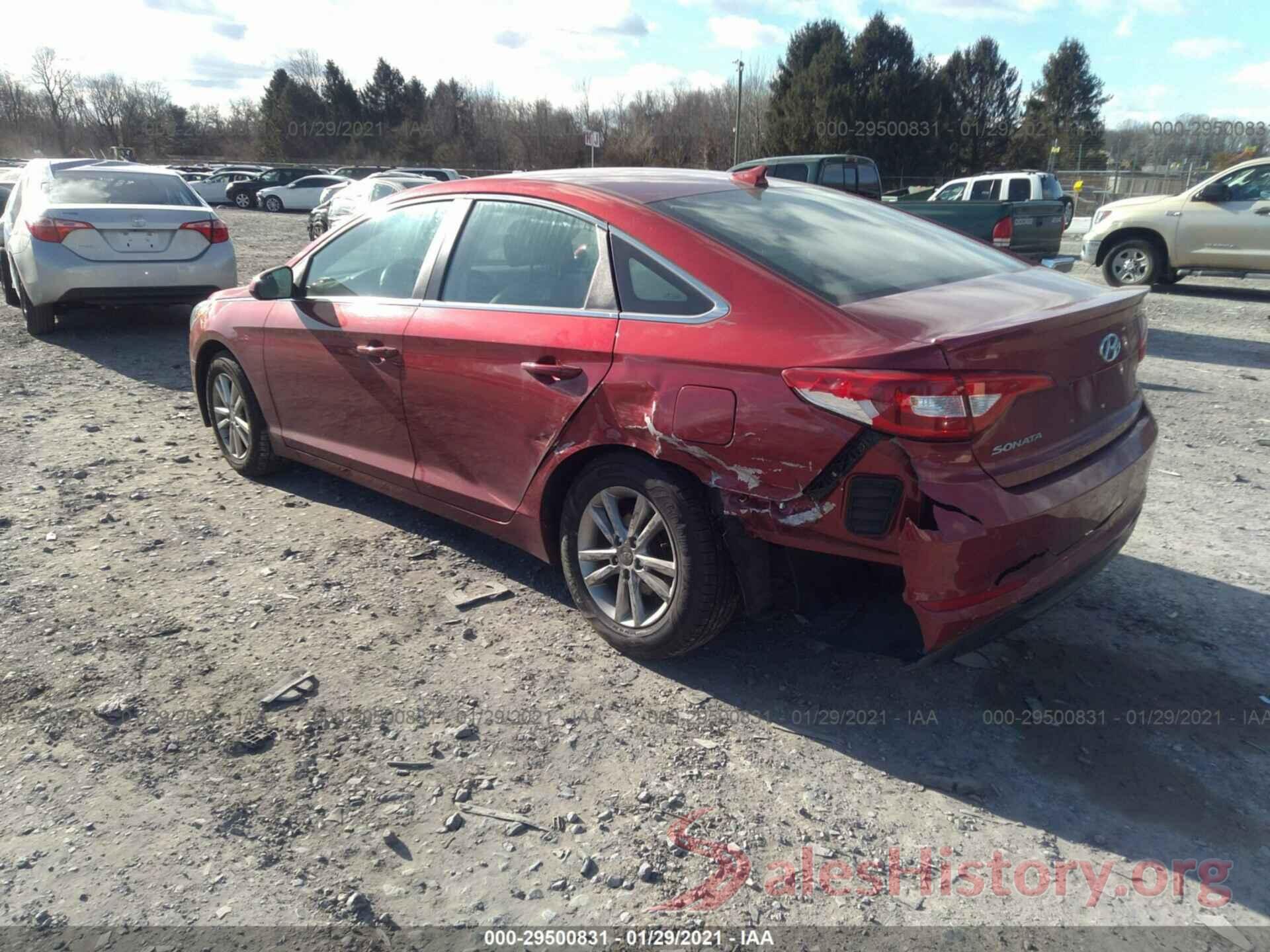 5NPE24AF4GH394898 2016 HYUNDAI SONATA