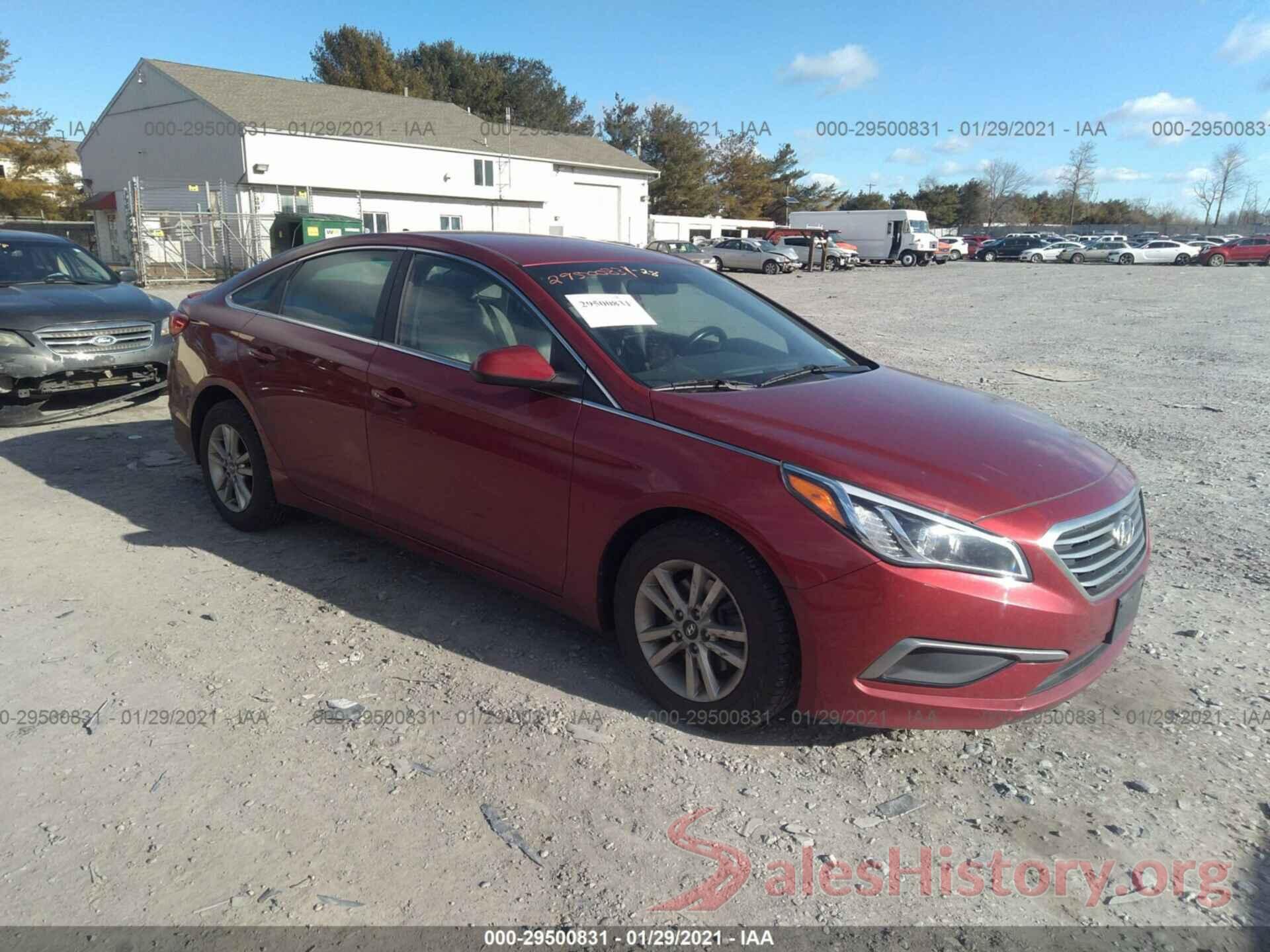 5NPE24AF4GH394898 2016 HYUNDAI SONATA