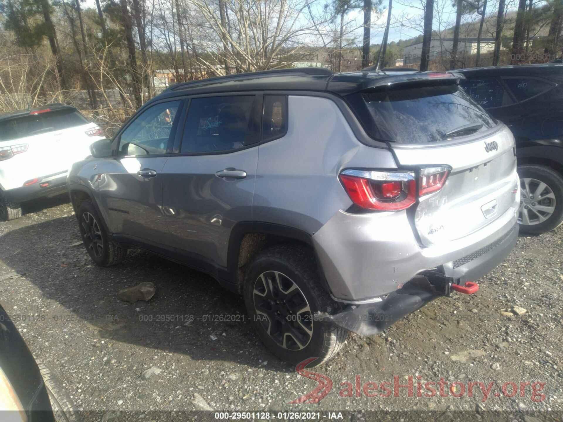 3C4NJDDB6LT171462 2020 JEEP COMPASS