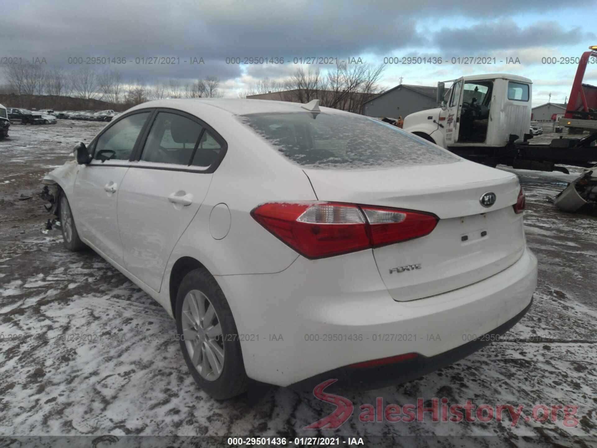 KNAFX4A61G5563861 2016 KIA FORTE