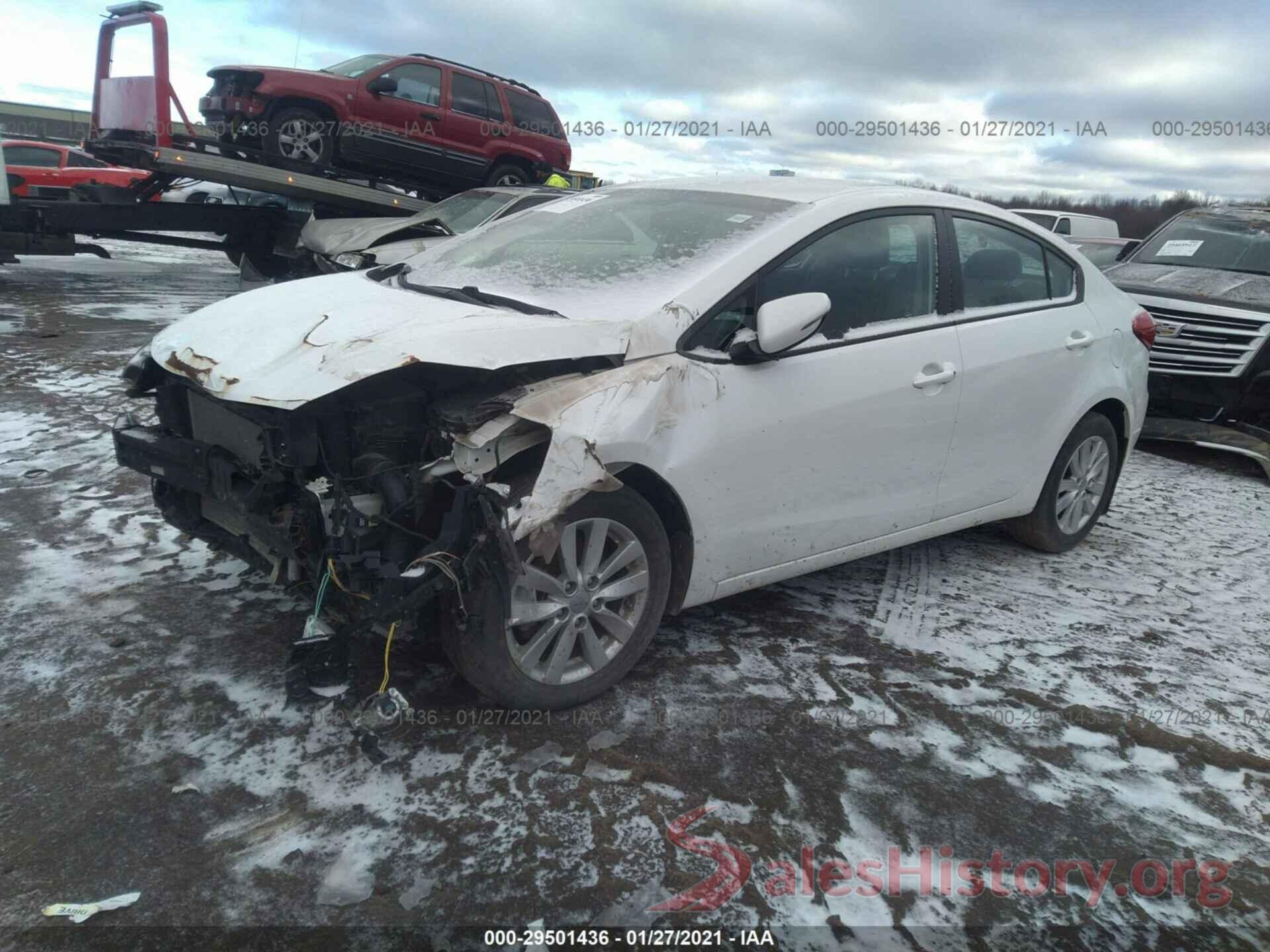 KNAFX4A61G5563861 2016 KIA FORTE