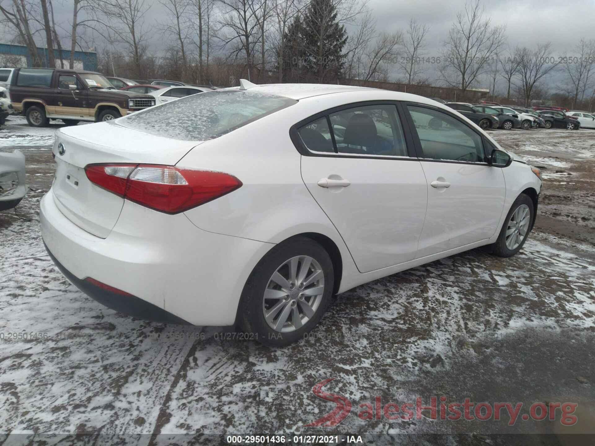 KNAFX4A61G5563861 2016 KIA FORTE