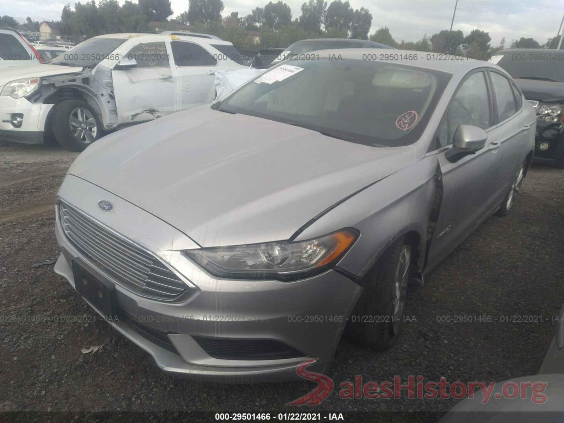 3FA6P0LU1JR232957 2018 FORD FUSION HYBRID