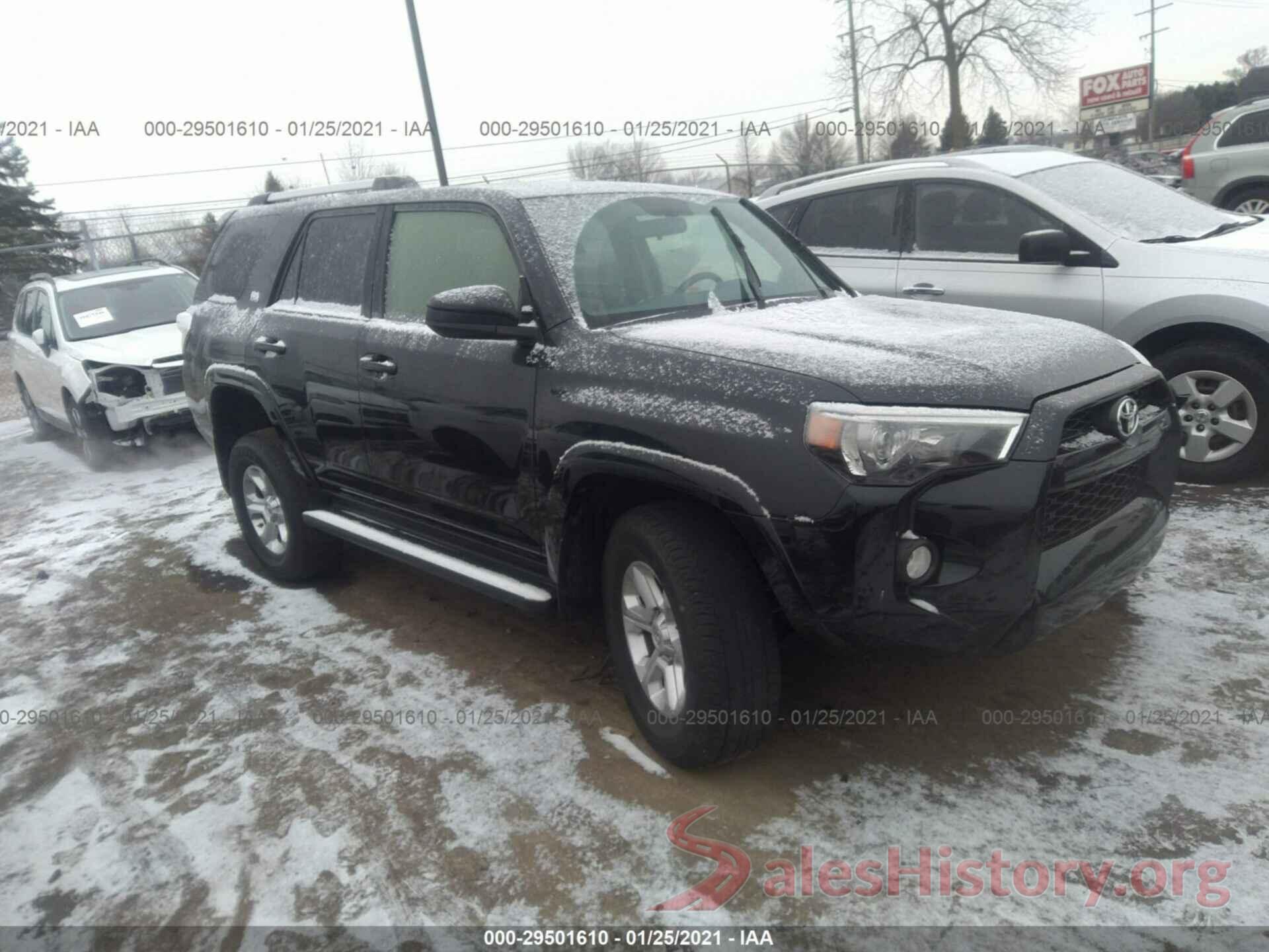 JTEBU5JR7K5660724 2019 TOYOTA 4RUNNER