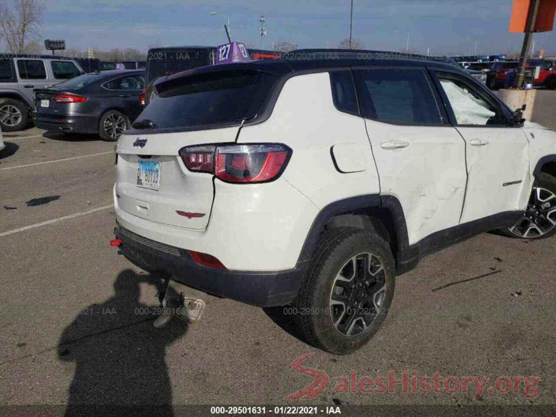 3C4NJDDB9LT202803 2020 JEEP COMPASS