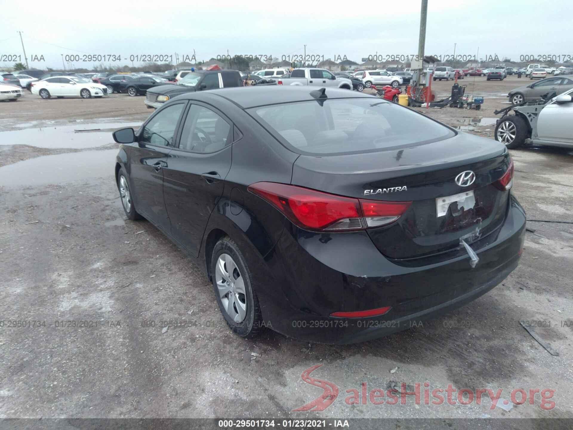 5NPDH4AE2GH663496 2016 HYUNDAI ELANTRA